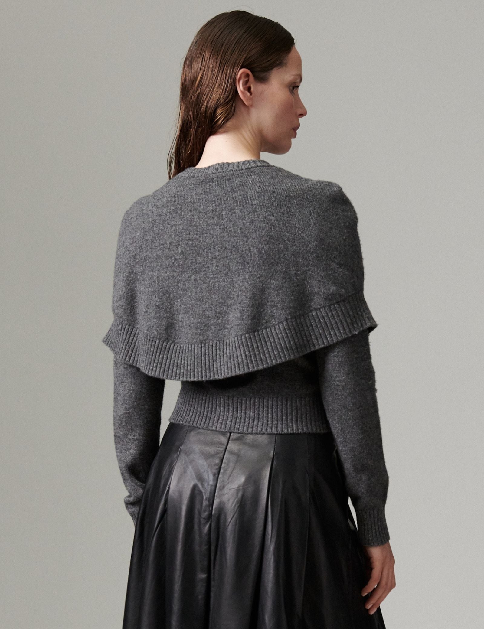 DAY Birger ét Mikkelsen DAYEllie -Medium Soft Wool - Cardigan Cardigan 500006 Medium Grey Melange