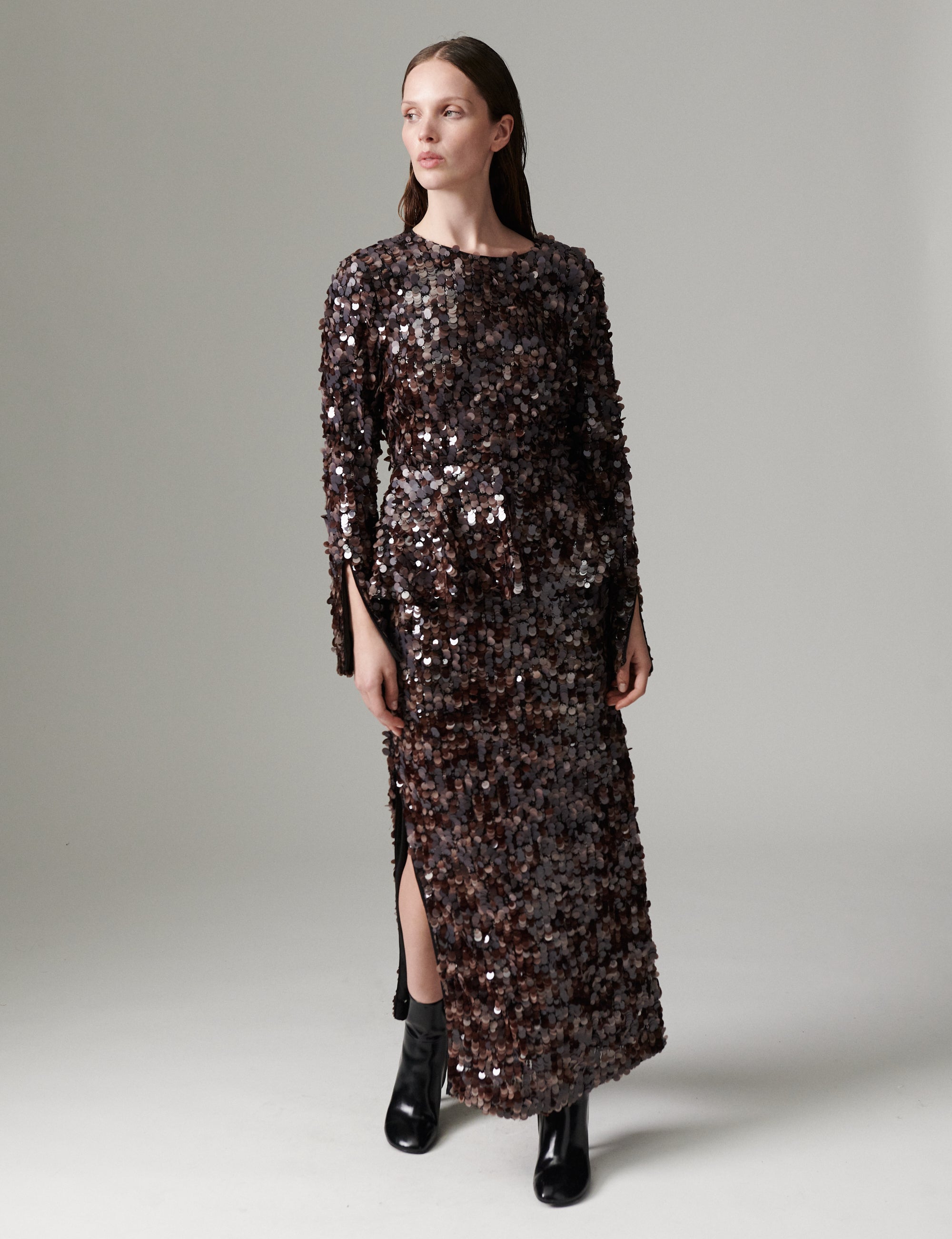 DAY Birger ét Mikkelsen DAYEmsa - Shimmy - Nederdel Skirt 191018 Ganache
