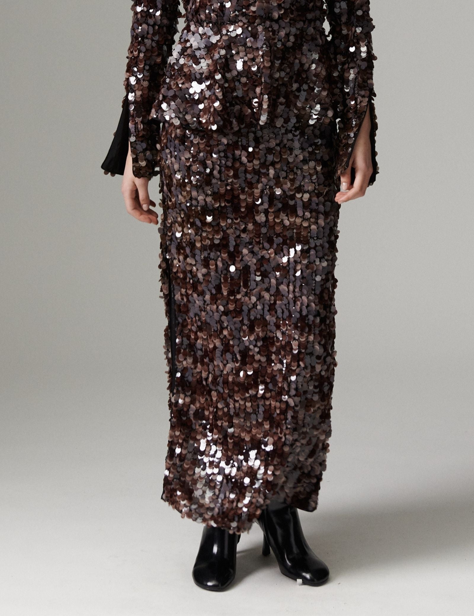 DAY Birger ét Mikkelsen DAYEmsa - Shimmy - Nederdel Skirt 191018 Ganache