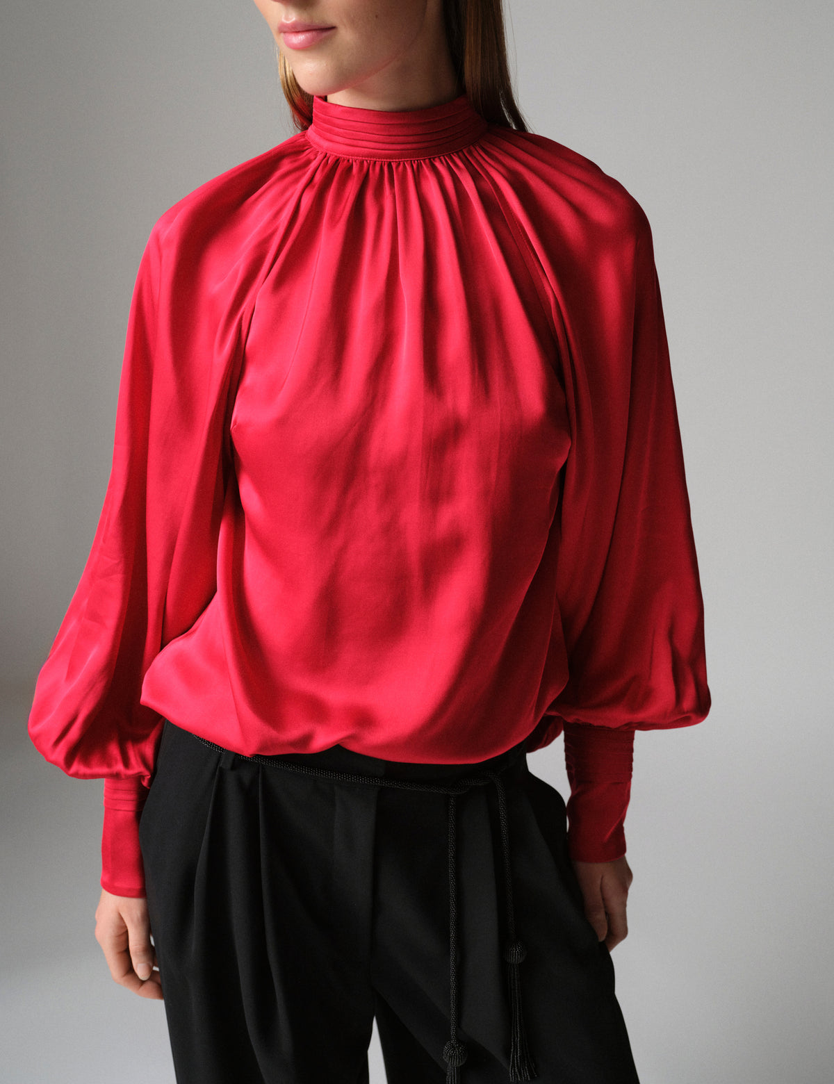 DAY Birger ét Mikkelsen DAYFema - Fluid Viscose - Bluse Bluse 09042 Biking Red