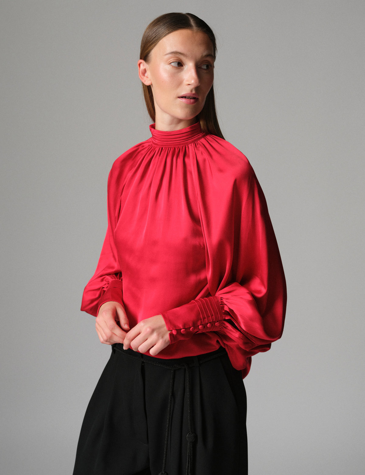 DAY Birger ét Mikkelsen DAYFema - Fluid Viscose - Bluse Bluse 09042 Biking Red