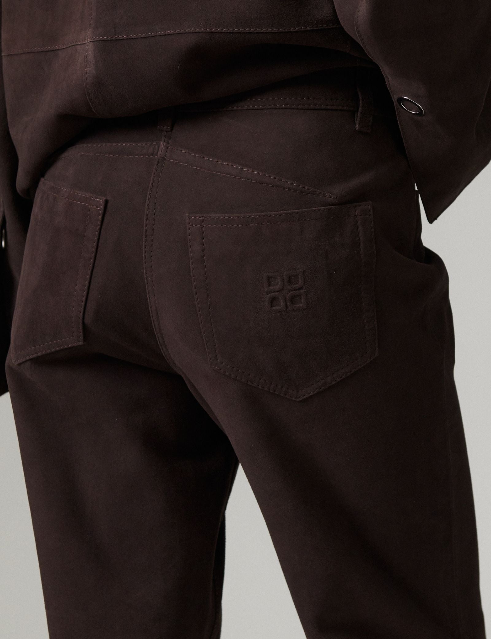 DAY Birger ét Mikkelsen DAYFlaro - Light Suede Bukser 191018 Ganache