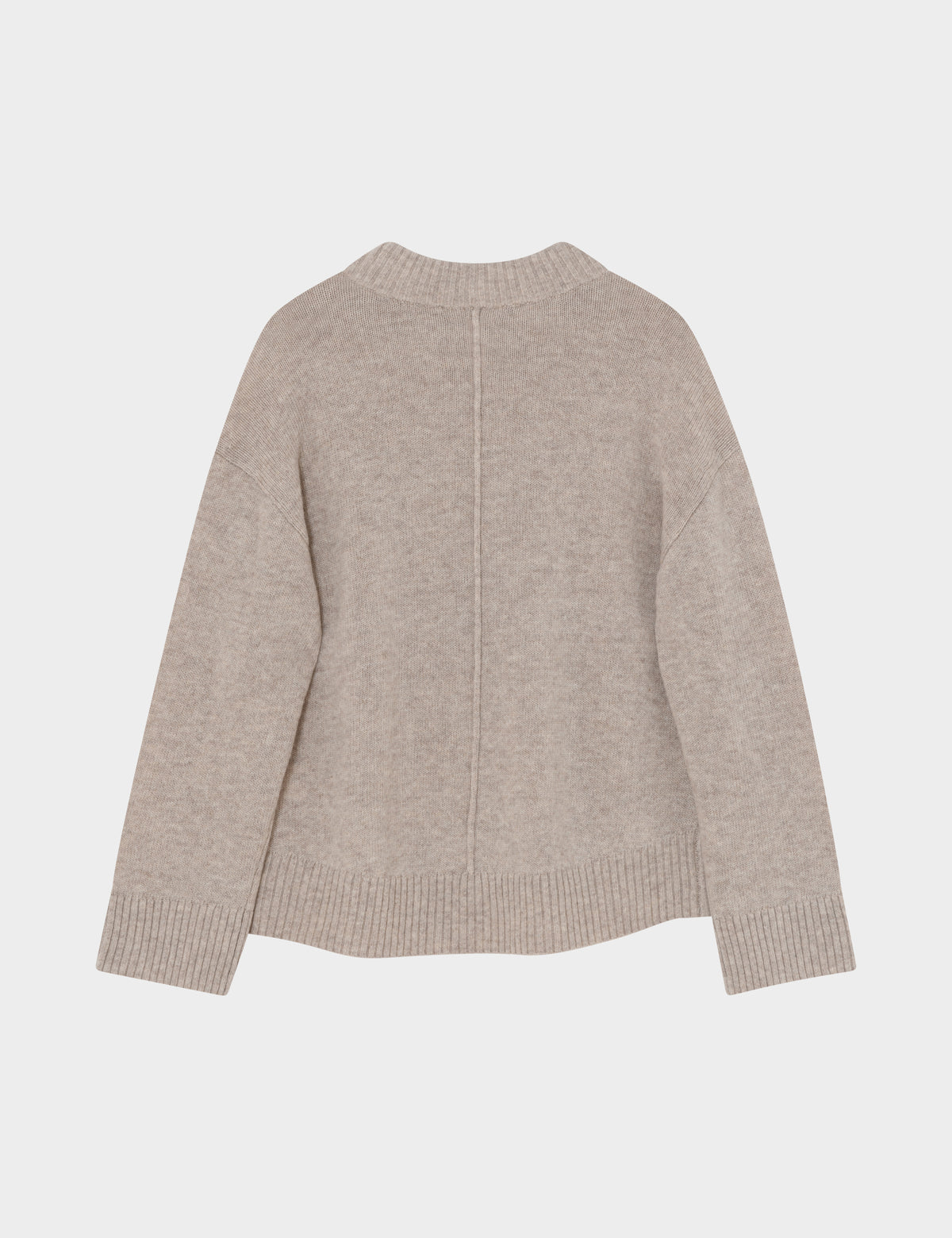 DAY Birger ét Mikkelsen DAYGlen - Soft Lamb - Pullover Sweater 171105 Roasted Cashew