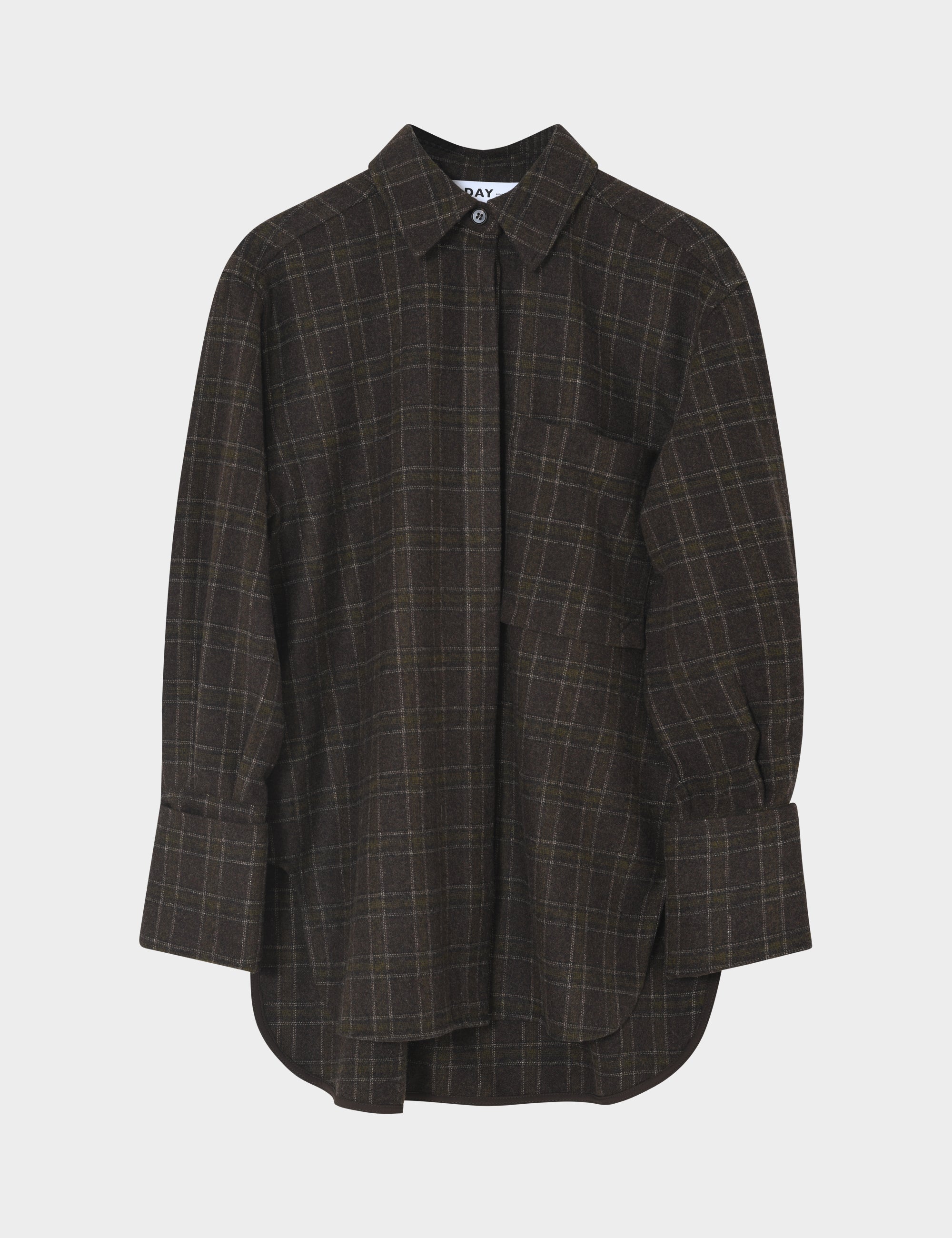 DAY Birger ét Mikkelsen DAYHara - Flanello - Skjorte Bluse 900011 Brown Check