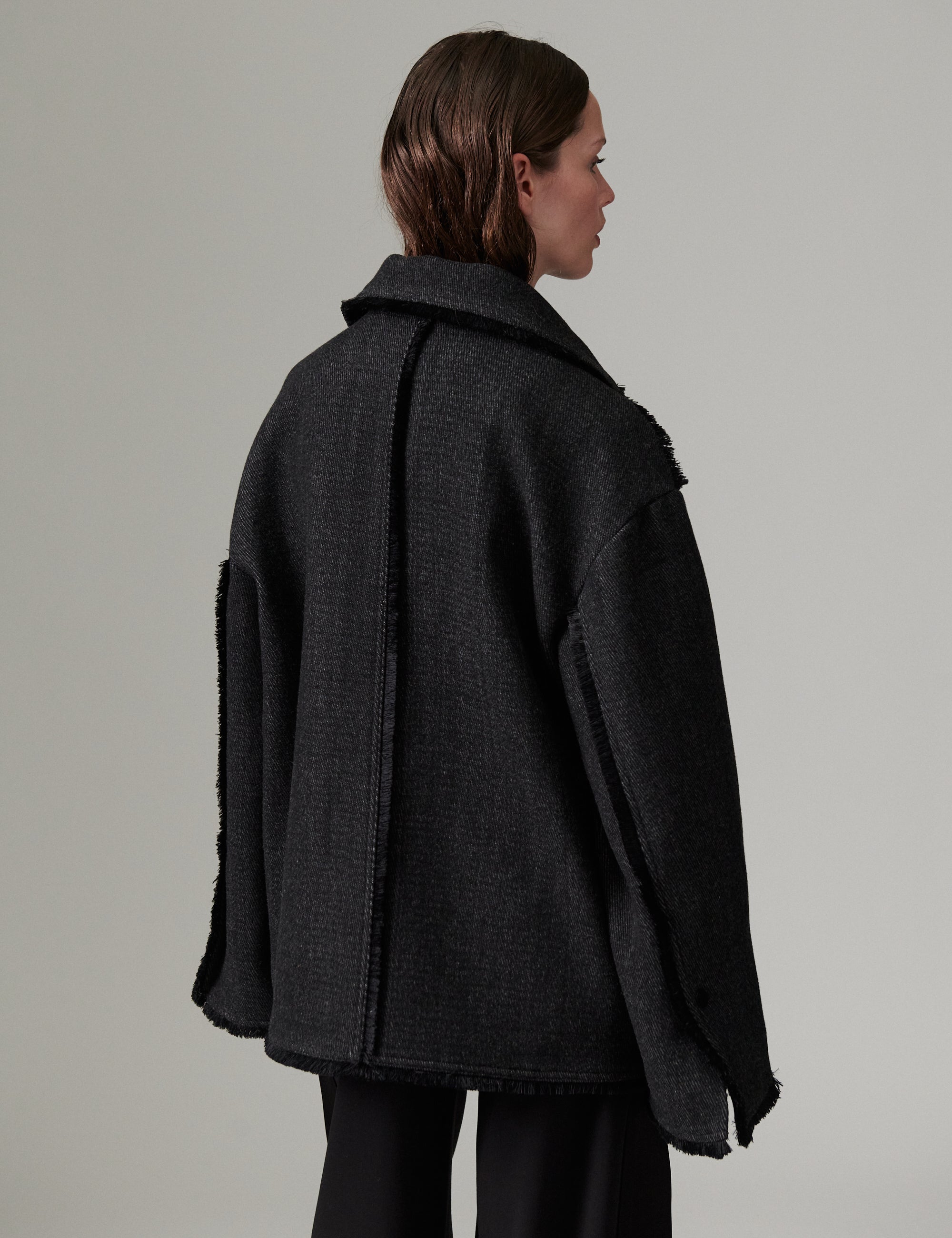 DAY Birger ét Mikkelsen DAYHarry - Wool Structure - Jakke Jakke 900013 Grey Twill