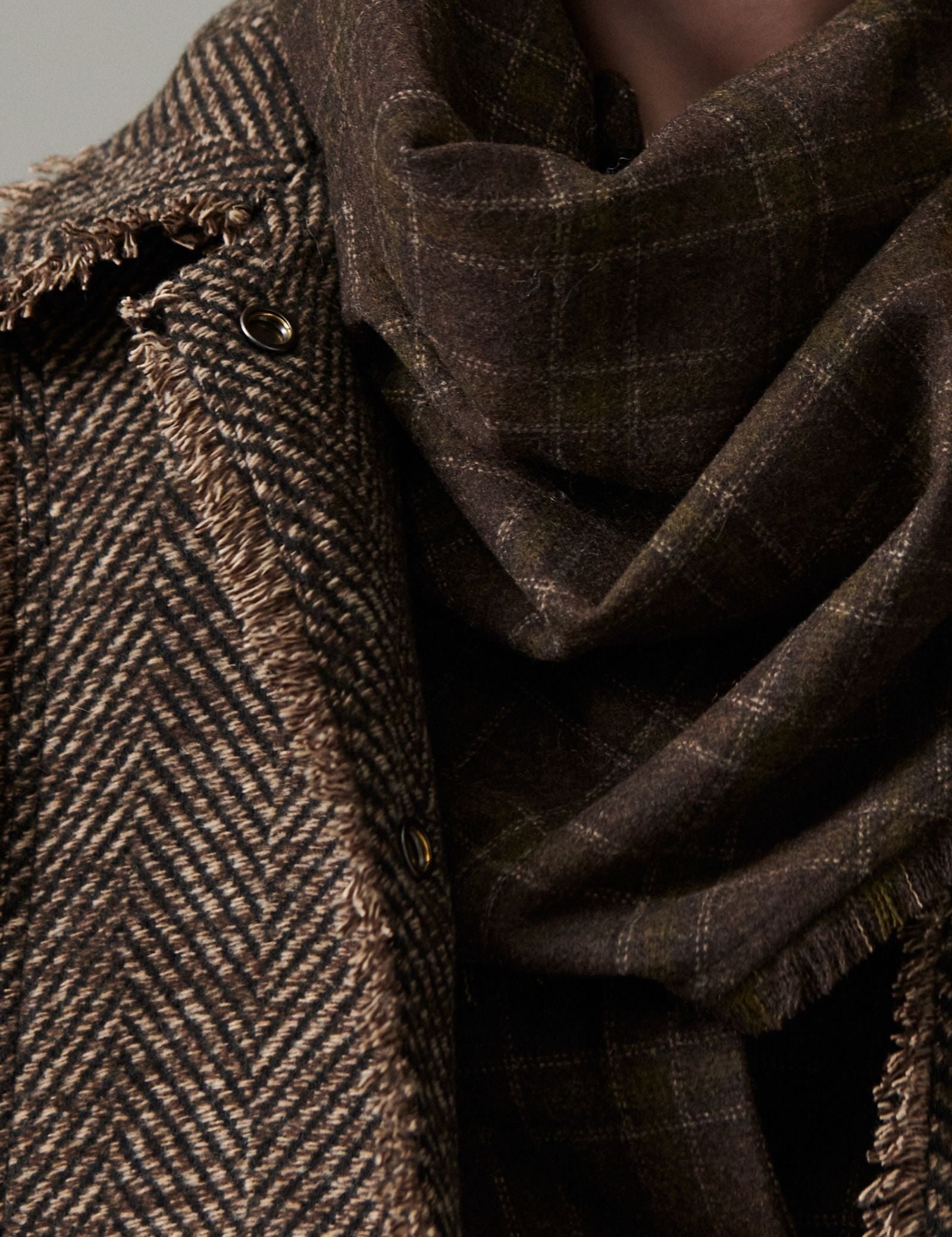 DAY Birger ét Mikkelsen DAYHarry - Wool Structure - Jakke Jakke 900014 Brown Twill