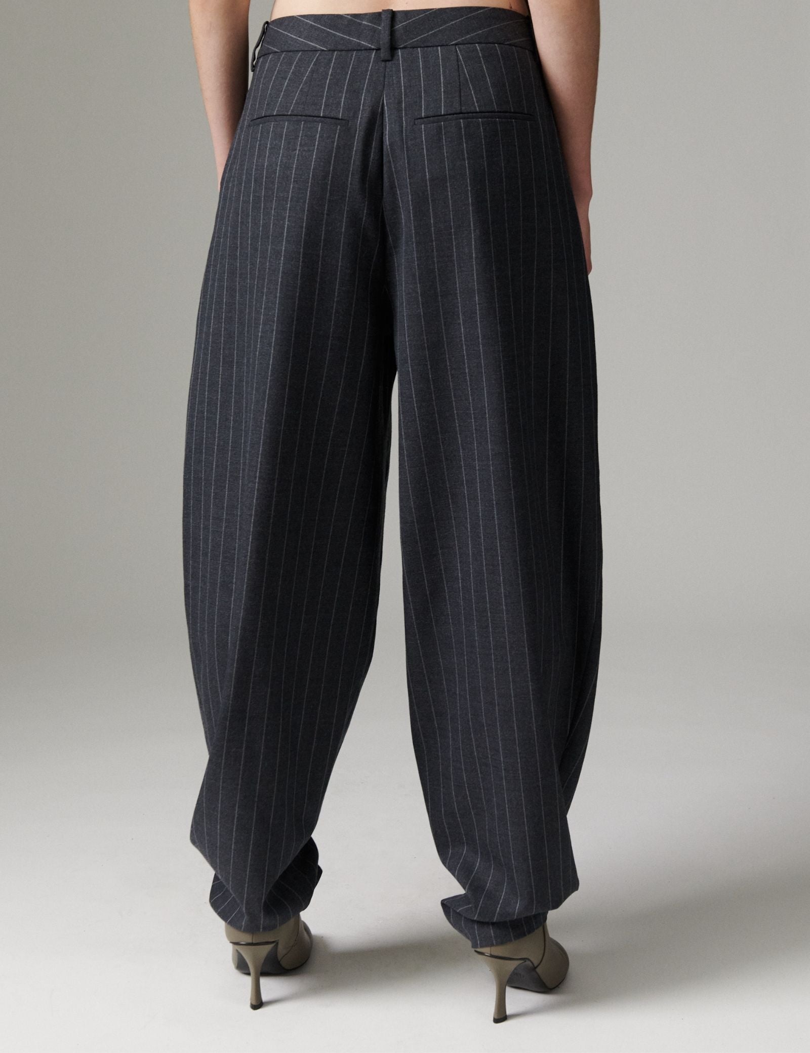 DAY Birger ét Mikkelsen DAYHedi - Pinstripe - Bukser Bukser 900016 Grey Pinstripe