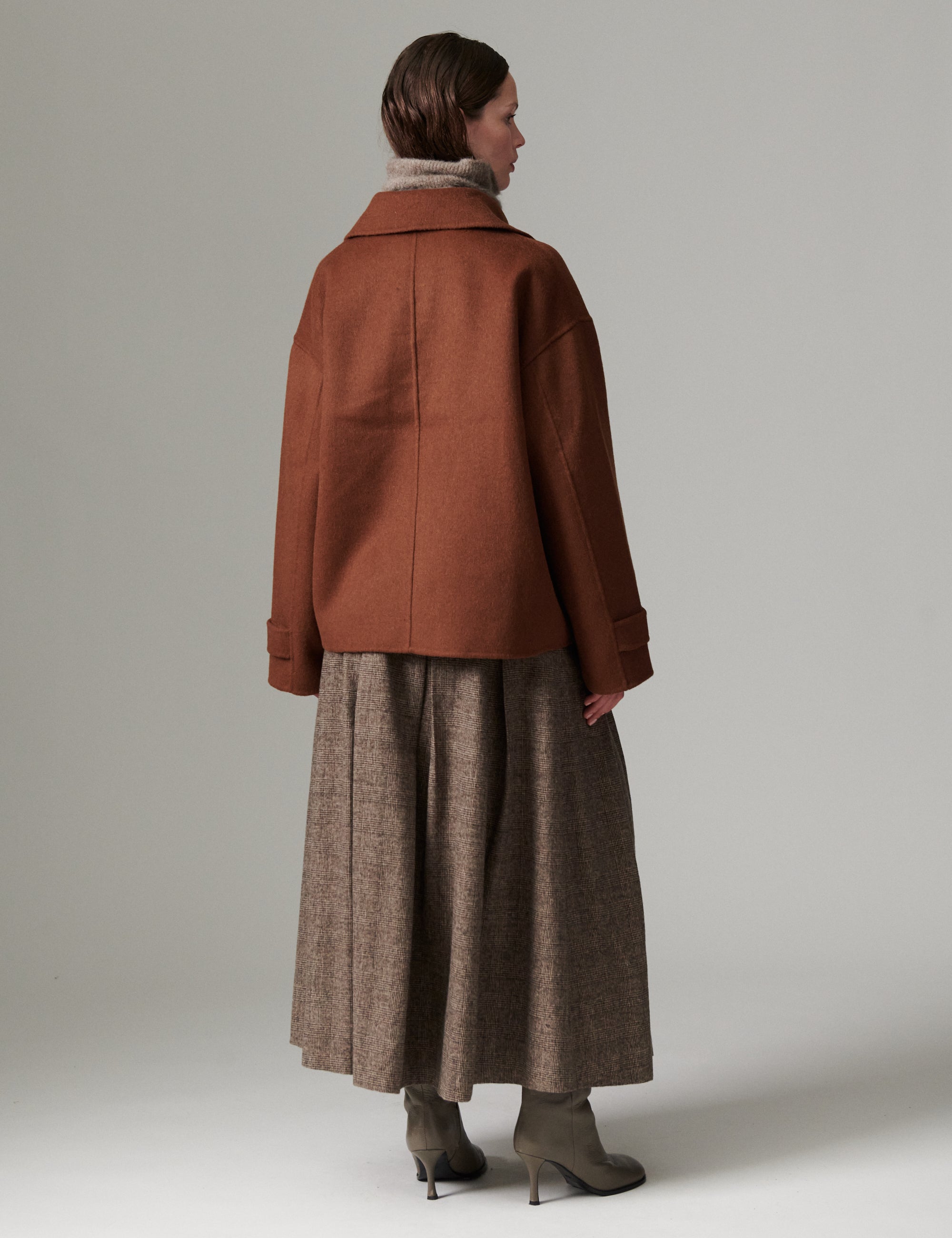 DAY Birger ét Mikkelsen DAYJill - Double Faced Wool - Jakke Jakke 180933 RUBBER