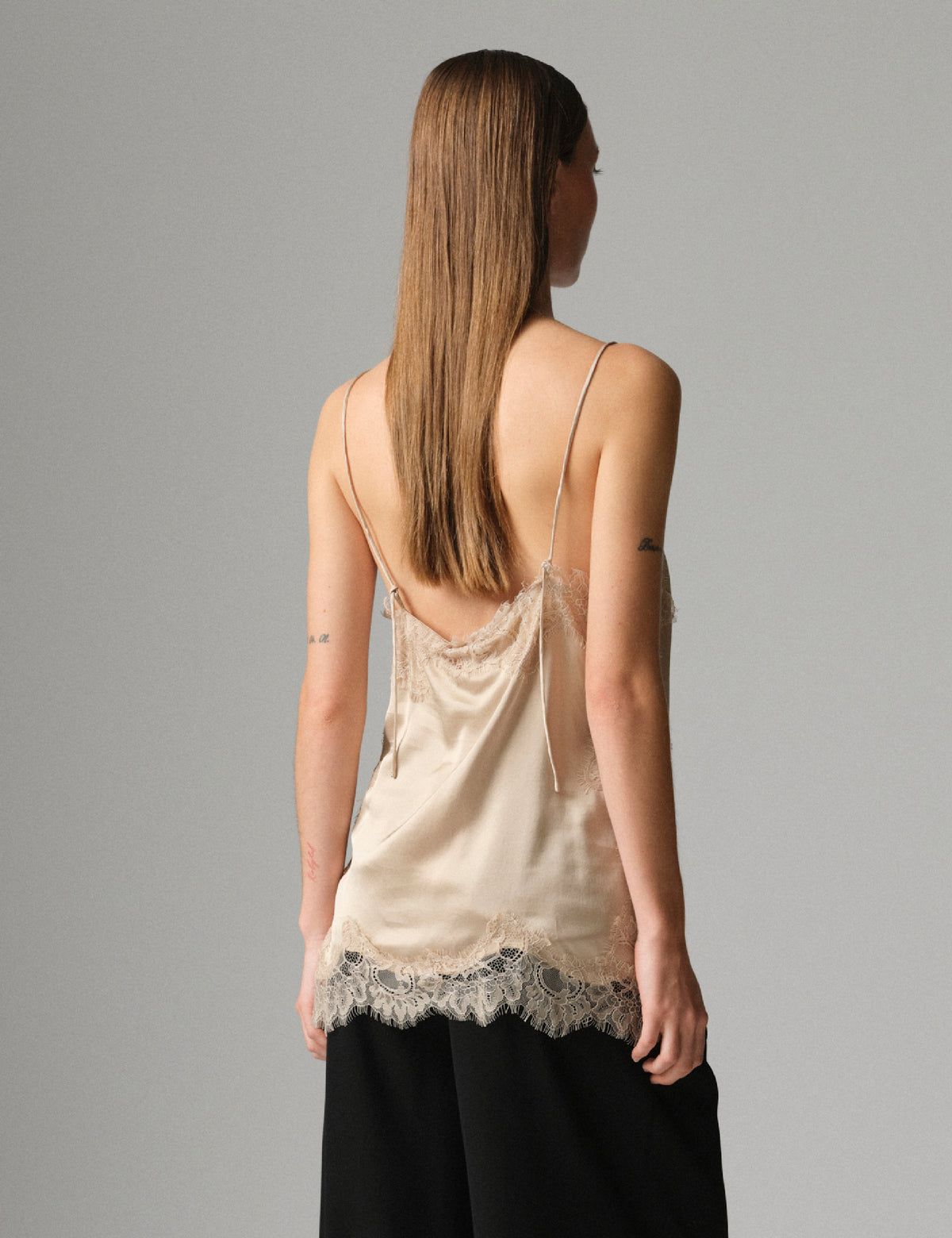 DAY Birger ét Mikkelsen DAYLacey - Fluid Viscose - Top Top 151304 HUMUS