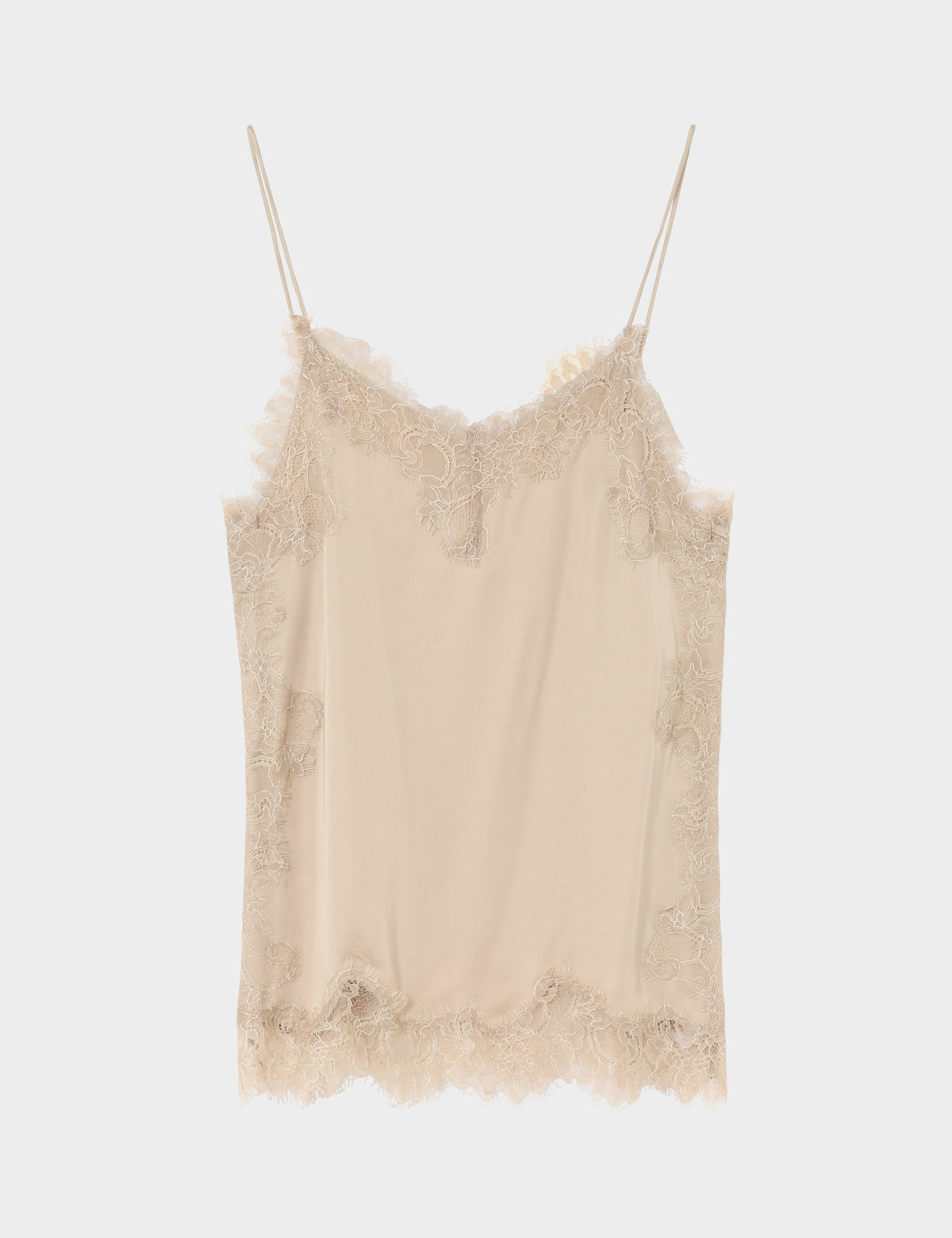 DAY Birger ét Mikkelsen DAYLacey - Fluid Viscose - Top Top 151304 HUMUS