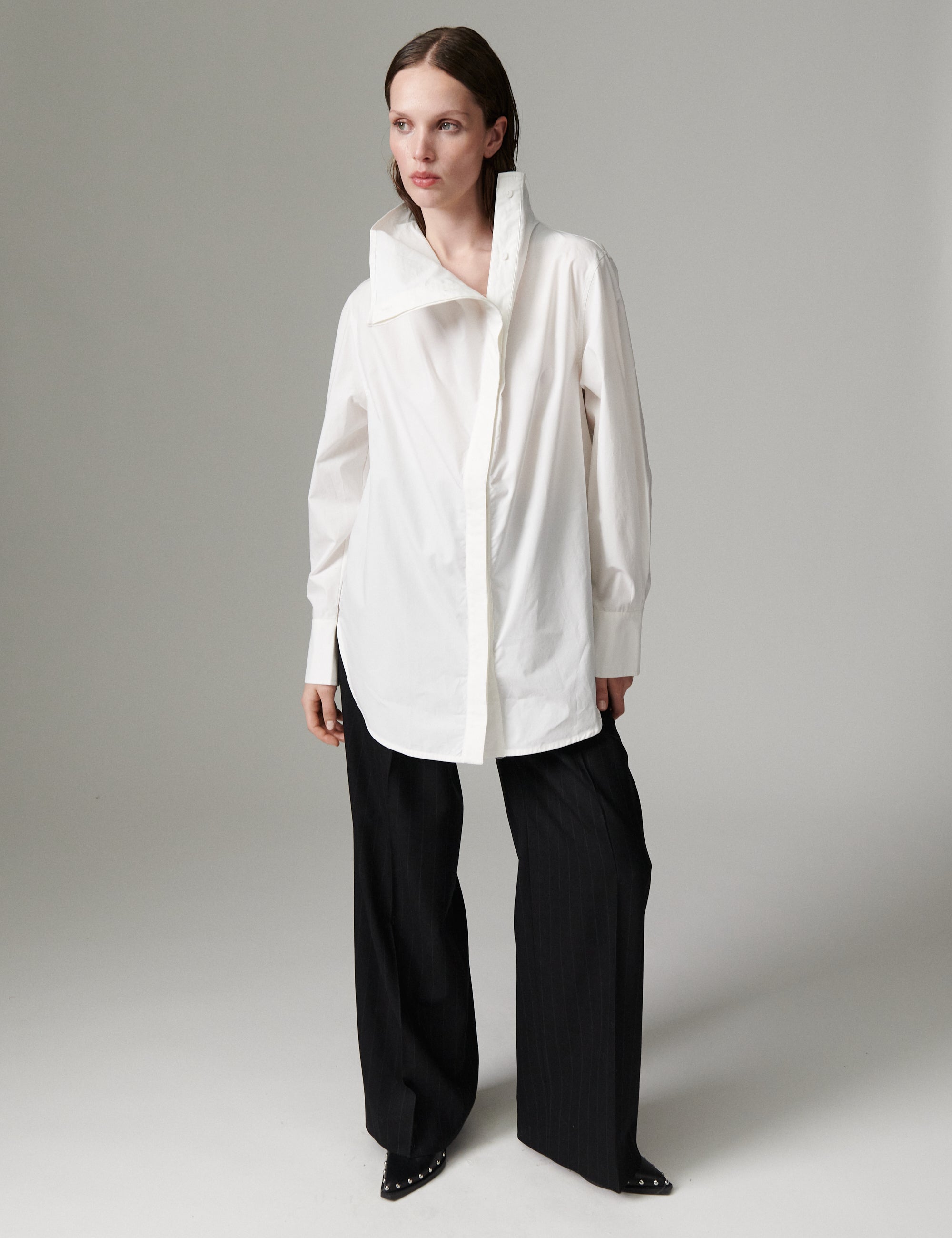DAY Birger ét Mikkelsen DAYLois - Poplina - Skjorte Bluse 114001 Brilliant White