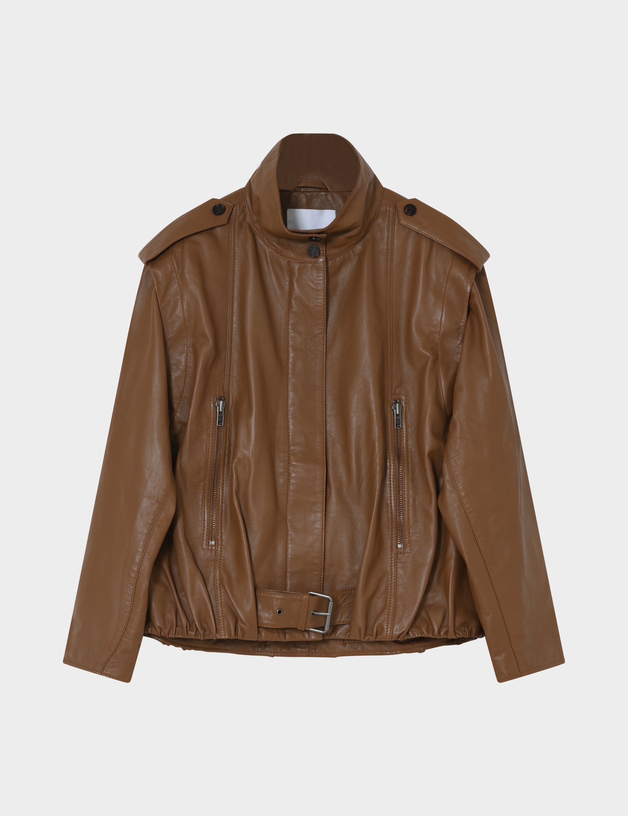 DAY Birger ét Mikkelsen DAYLowa - Soft Lamb Leather - Jacket Jakke 180933 RUBBER