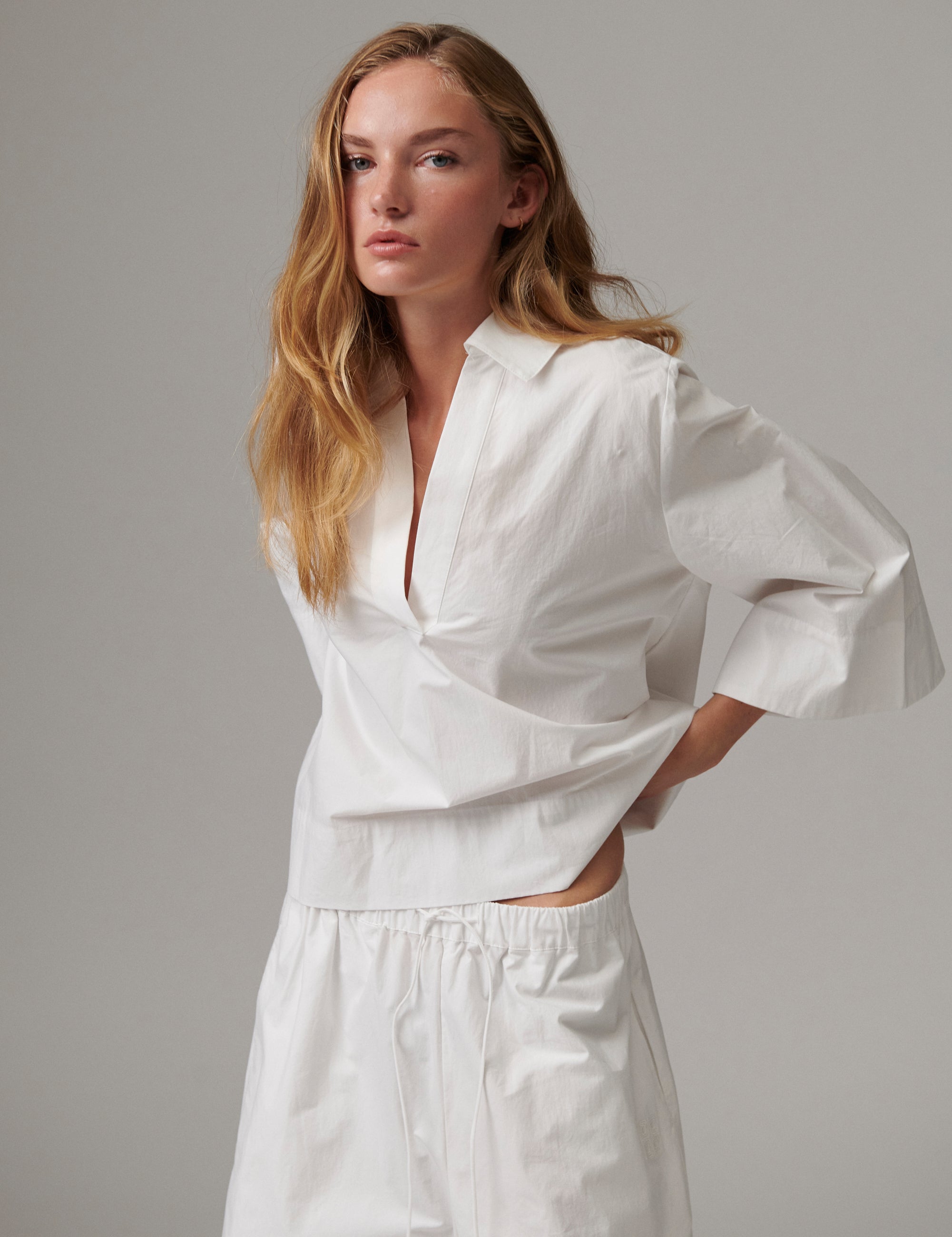 DAY Birger ét Mikkelsen DAYLuma- Cottaline - Bluse Bluse 114001 Brilliant White