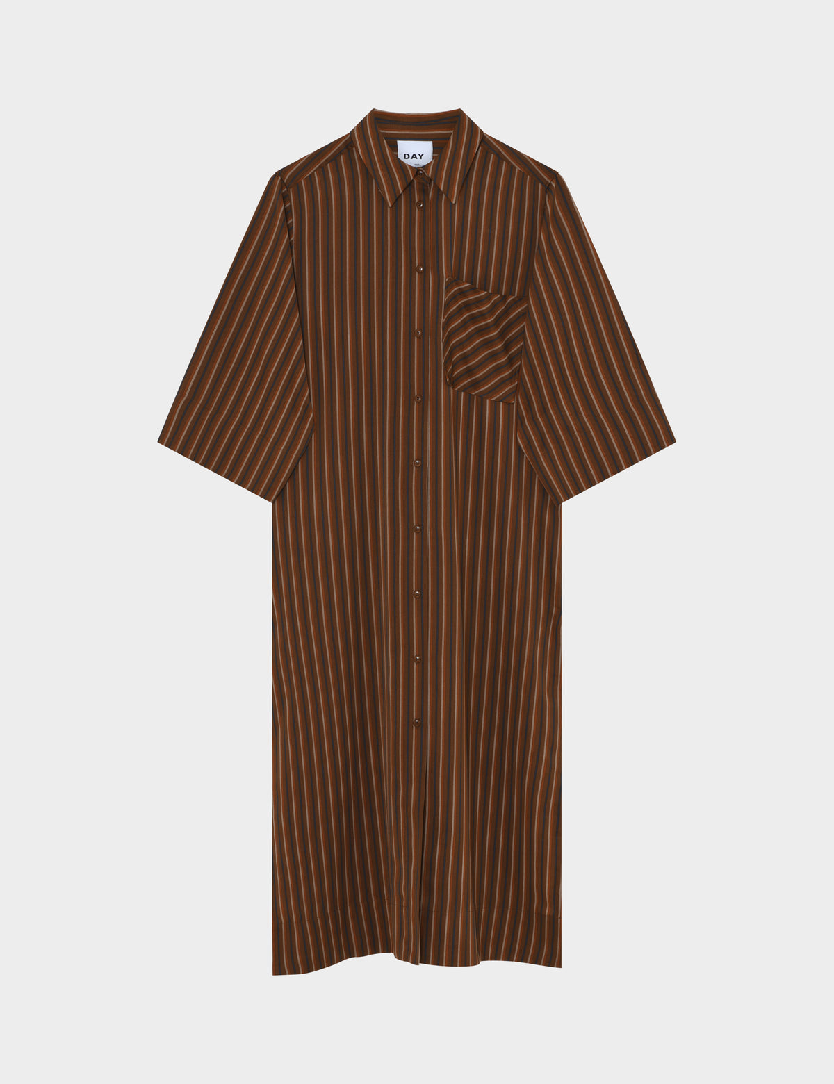 DAY Birger ét Mikkelsen DAYMantis -Chic Stripes - Kjole Kjole 10083 Brown stripe