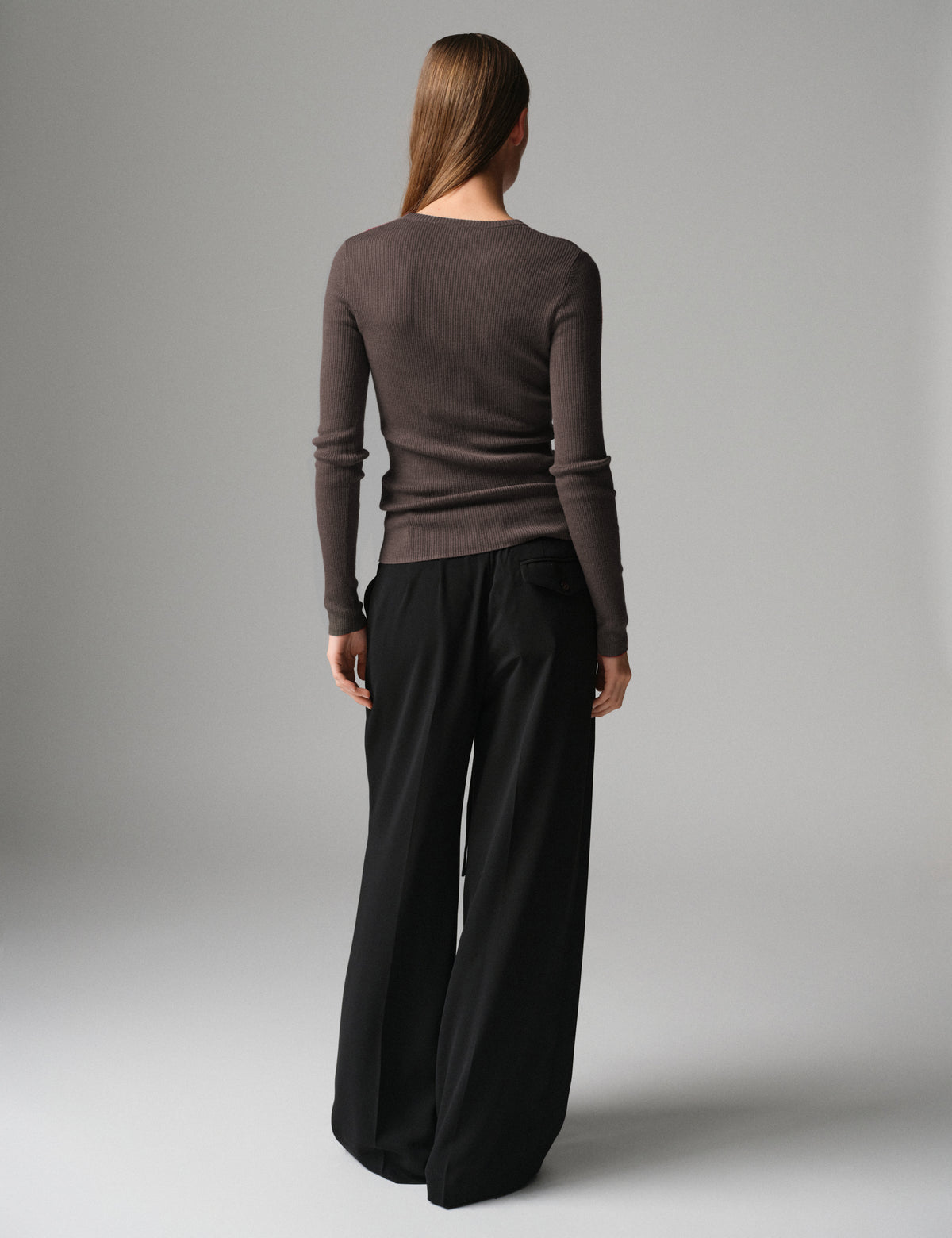 DAY Birger ét Mikkelsen DAYMariana - Daily Elements - Pullover Sweater 191110 CHOCOLATE PLUM