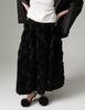 DAYMaylee - Ruffled Lacy - Nederdel - Black