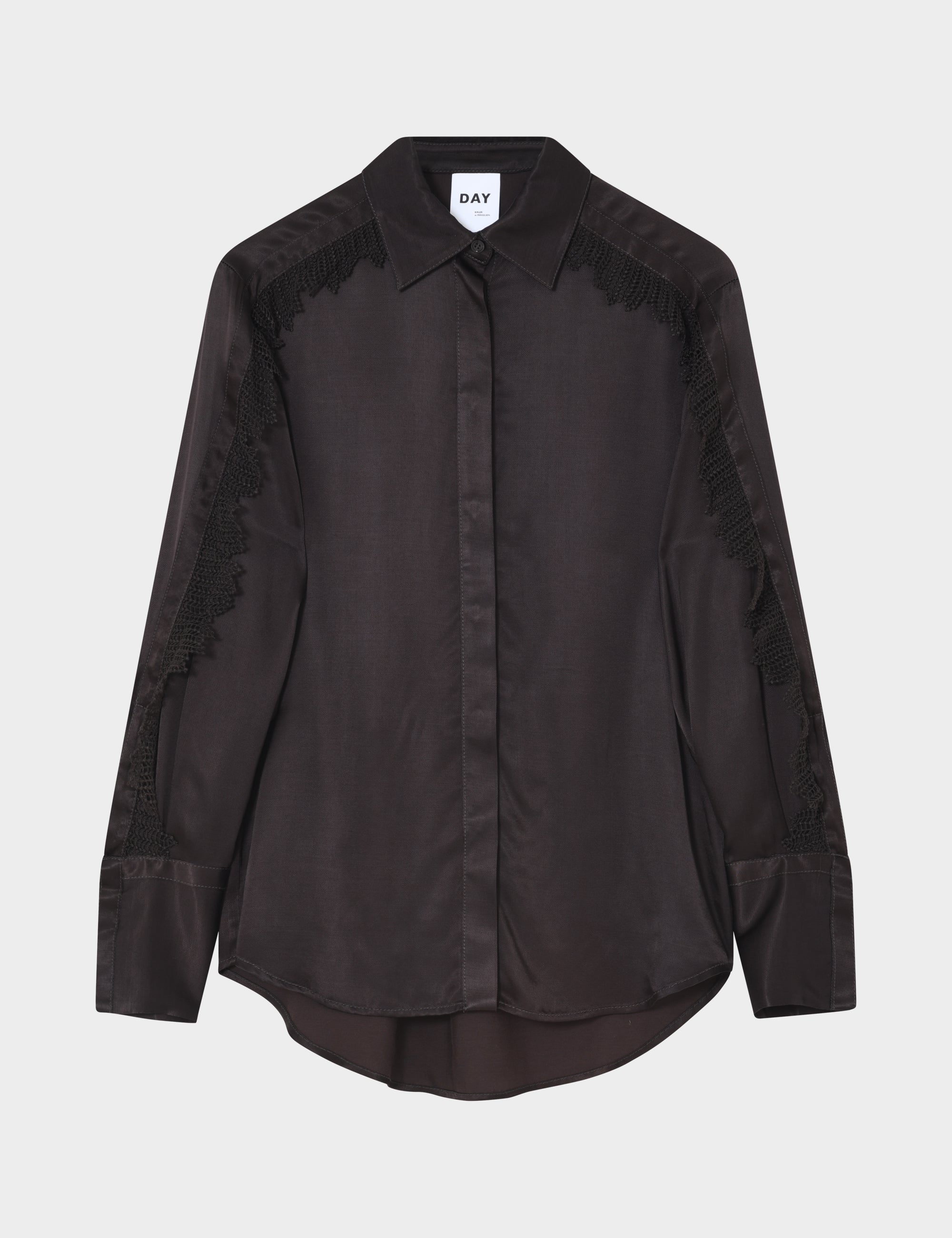 DAY Birger ét Mikkelsen DAYMola - Silky Touch - Bluse Bluse 191018 Ganache