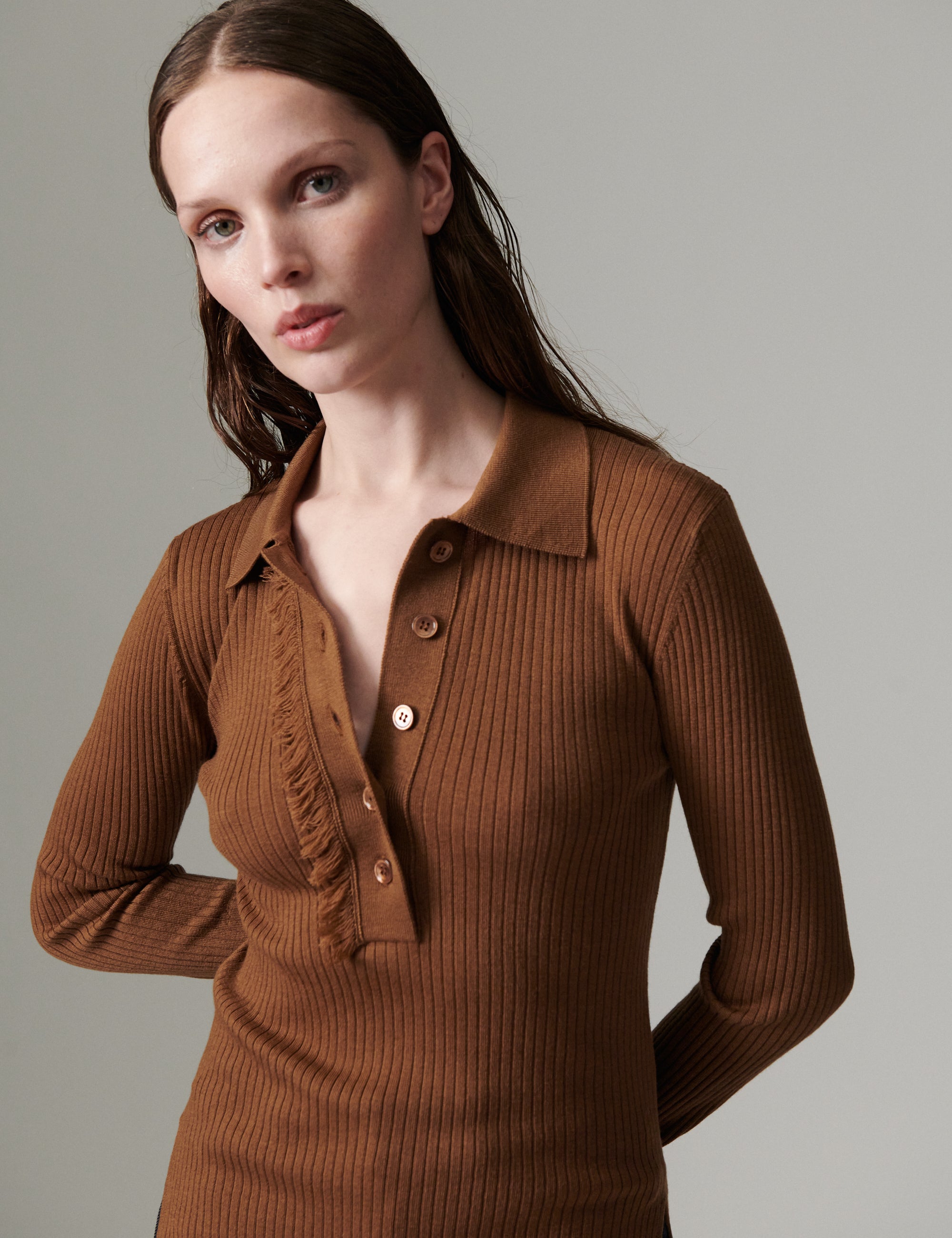 DAY Birger ét Mikkelsen DAYMurphy - Daily Element - Pullover Sweater 180933 RUBBER
