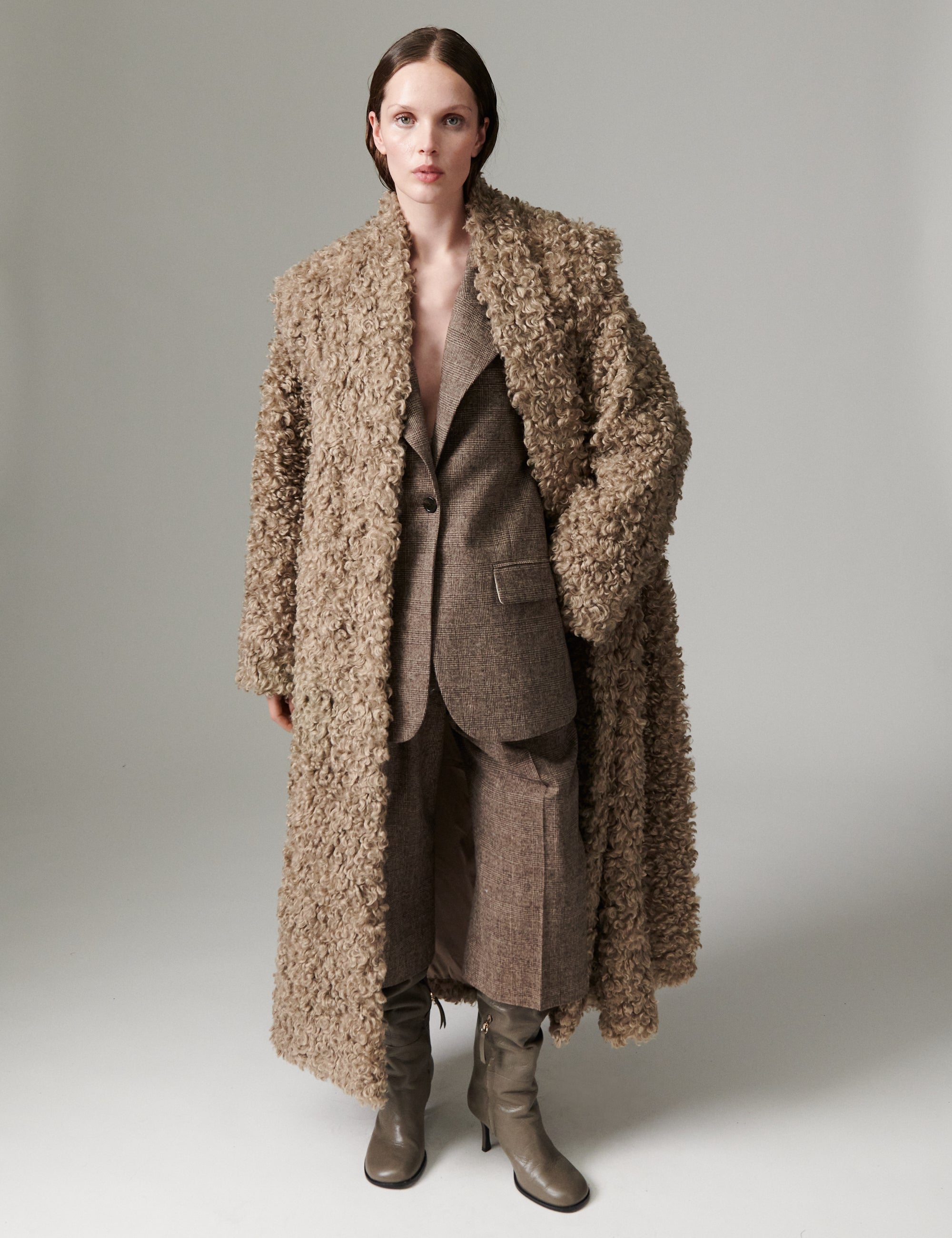 DAY Birger ét Mikkelsen DAYOtis - Furry Frakke 181112 Walnut
