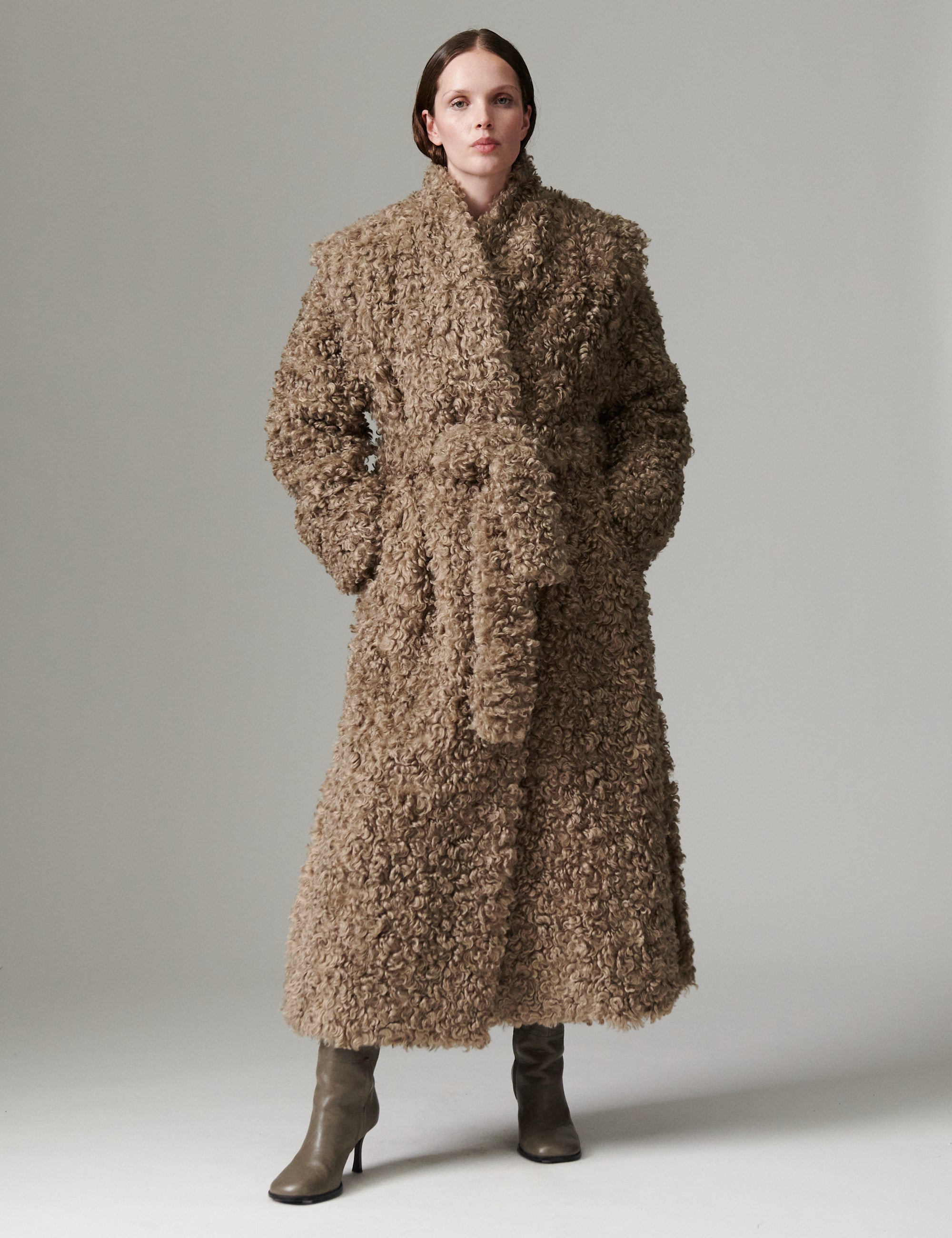 DAY Birger ét Mikkelsen DAYOtis - Furry Frakke 181112 Walnut