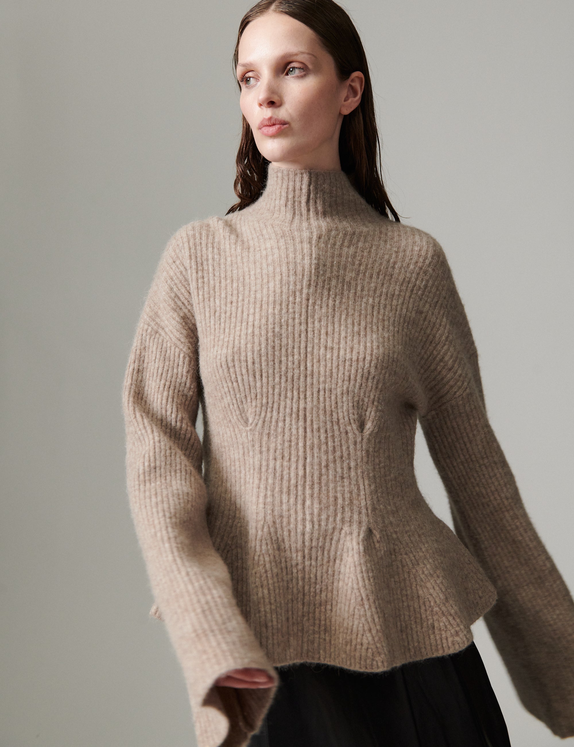 DAY Birger ét Mikkelsen DAYPepluma - Cozy Days Sweater 171105 Roasted Cashew