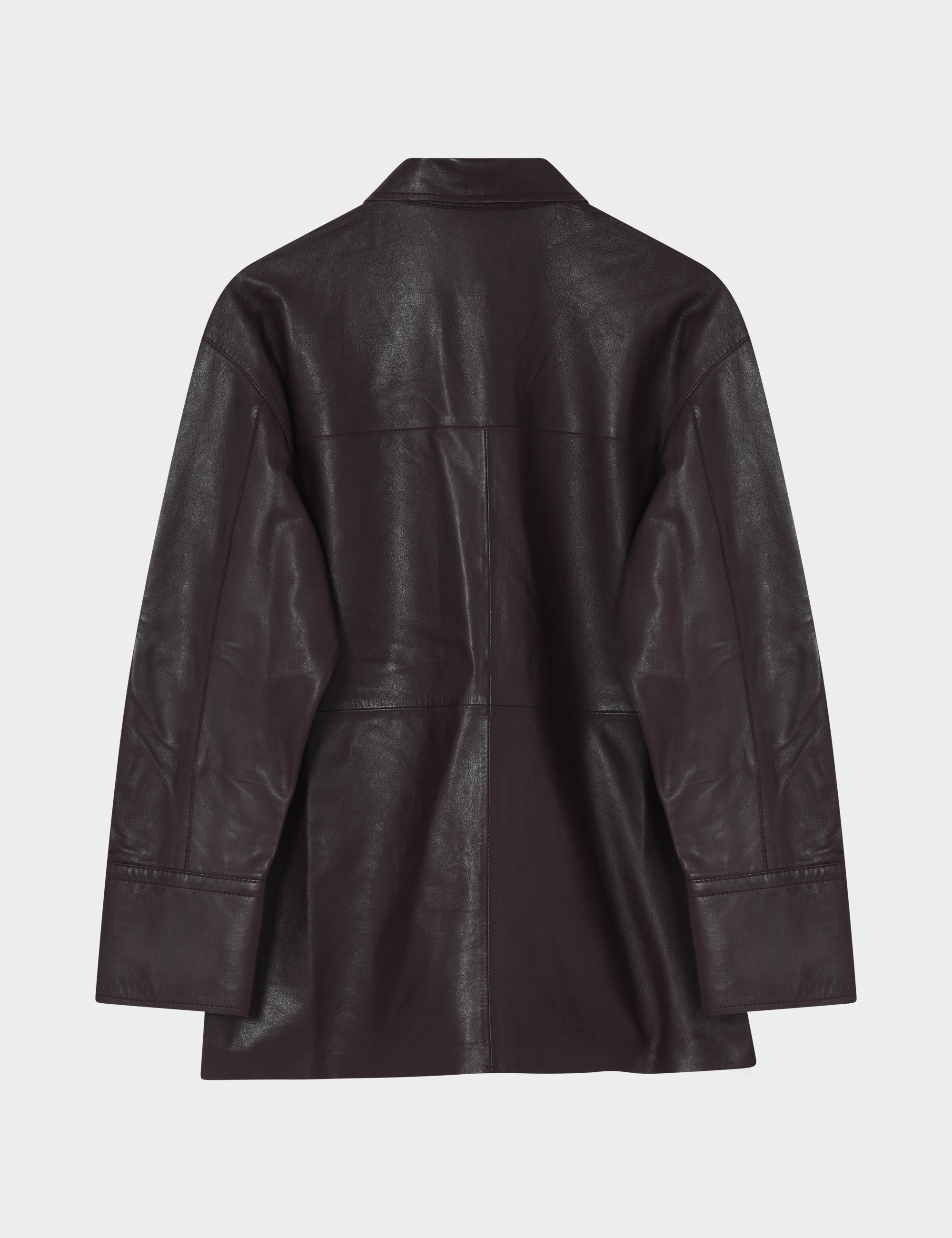 DAY Birger ét Mikkelsen DAYPeta - Polished Lamb - Skjorte Bluse 191619 FUDGE