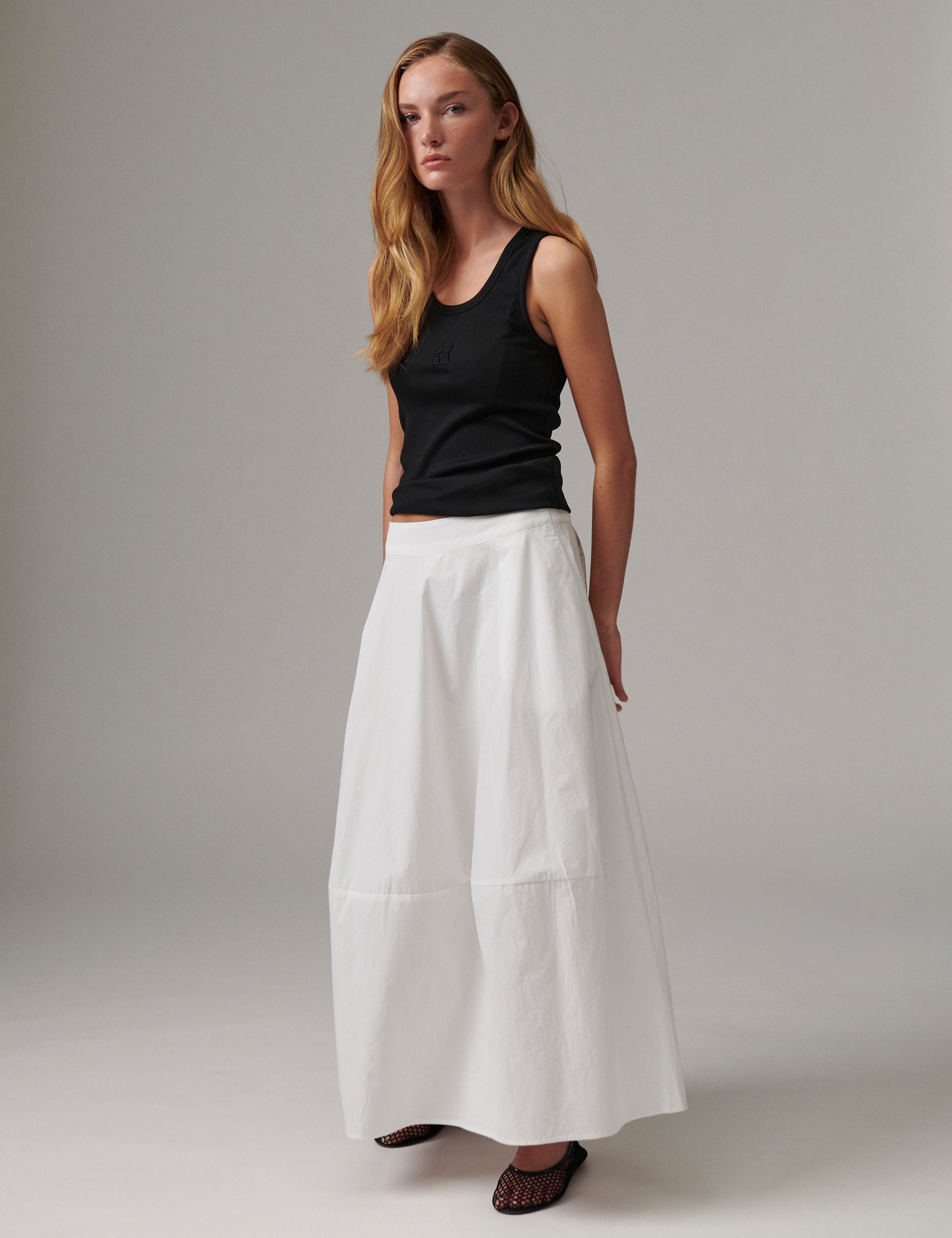 DAY Birger ét Mikkelsen DAYPipa- Cottaline - Kjole Skirt 114001 Brilliant White