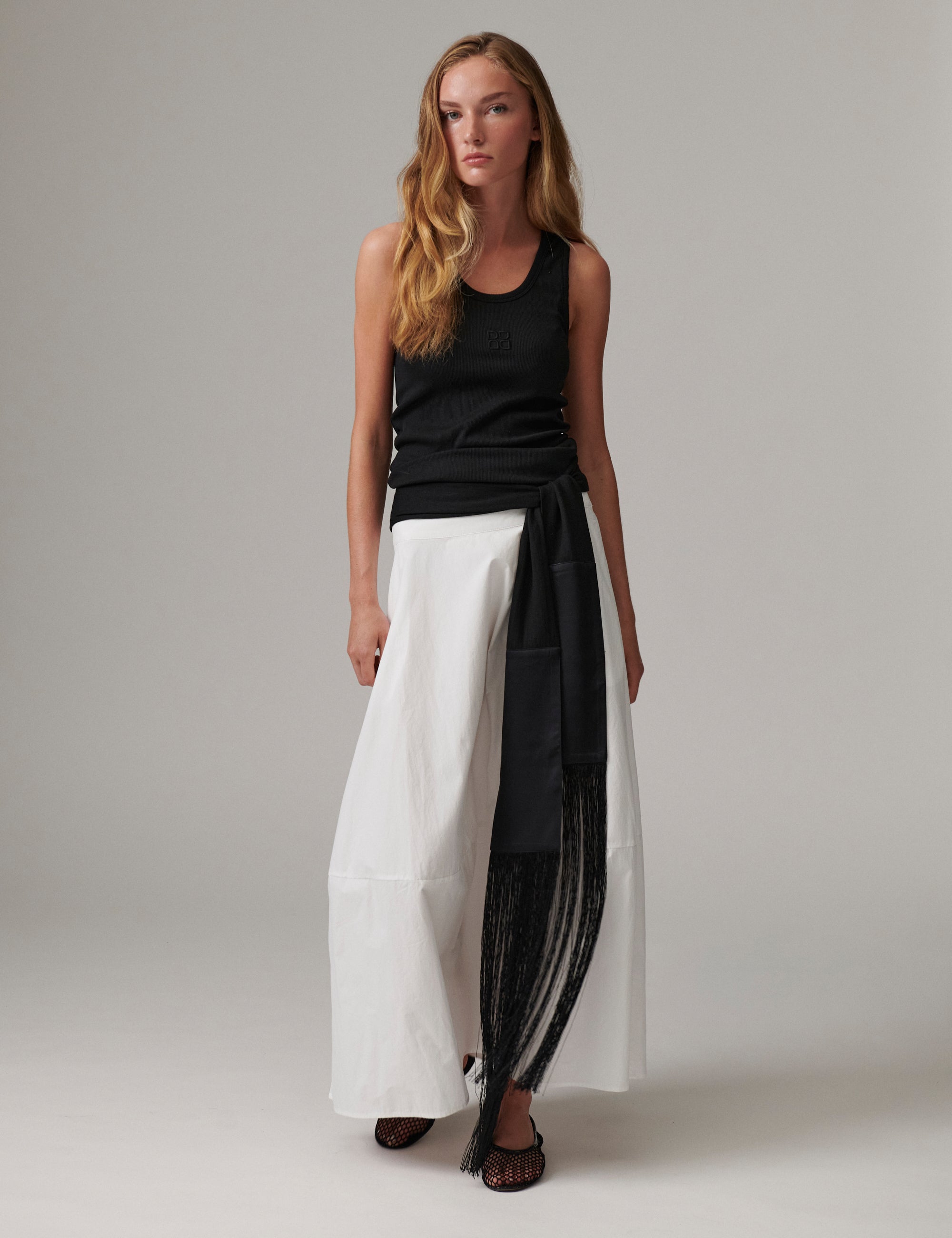DAY Birger ét Mikkelsen DAYPipa- Cottaline - Kjole Skirt 114001 Brilliant White