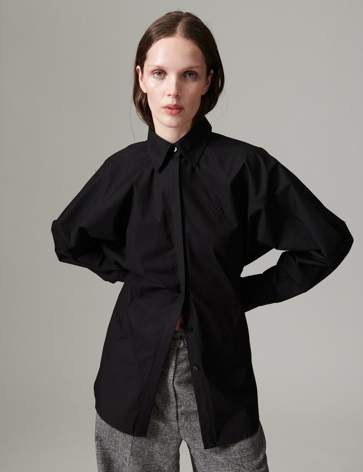 DAY Birger ét Mikkelsen DAYPixie - Poplina - Skjorte Bluse 190303 Black