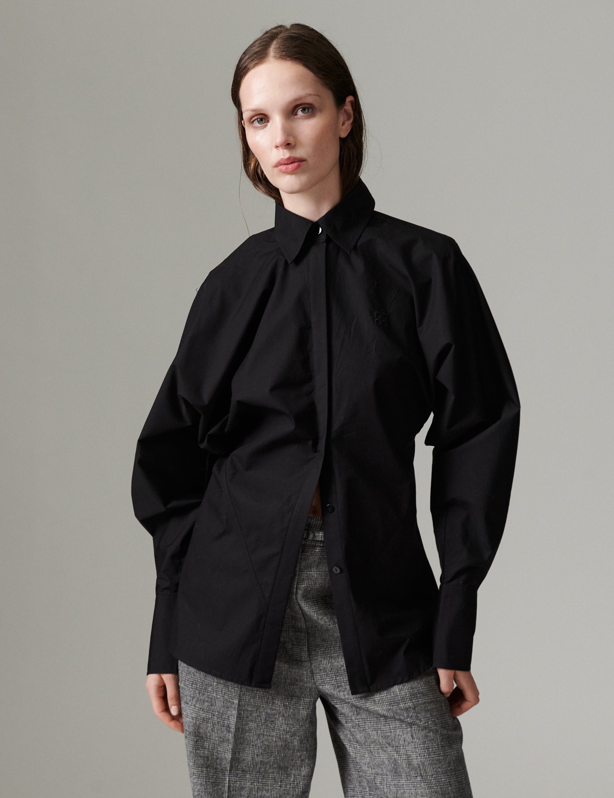 DAY Birger ét Mikkelsen DAYPixie - Poplina - Skjorte Bluse 190303 Black