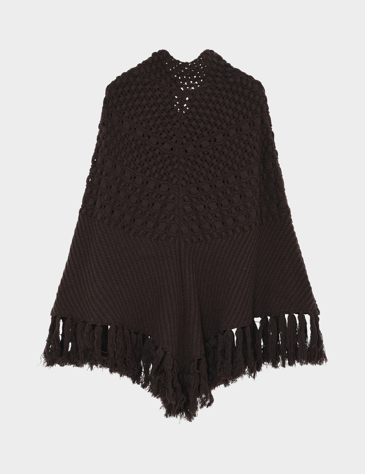 DAY Birger ét Mikkelsen DAYPoncho - Cabel - Cape Kappe 191018 Ganache