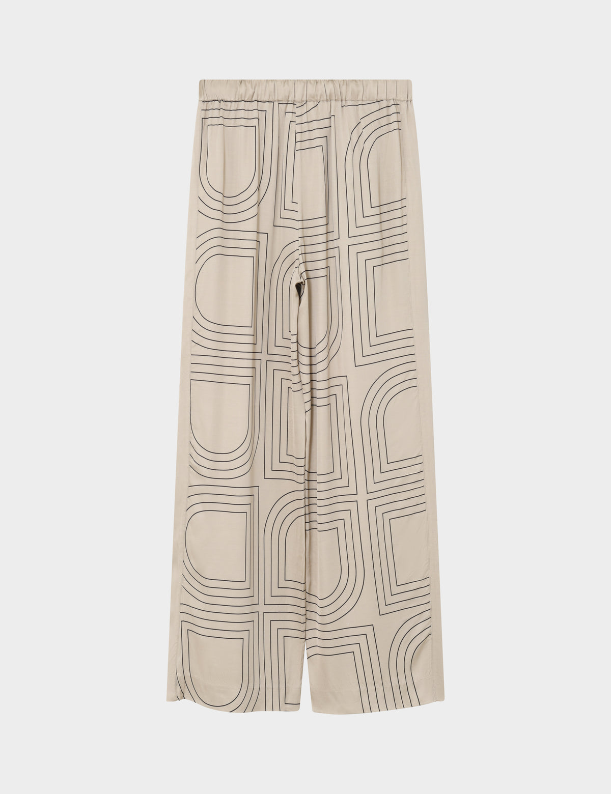 DAY Birger ét Mikkelsen DAYPosey - Fluid Viscose - Bukser Bukser 500191 Humus With Black
