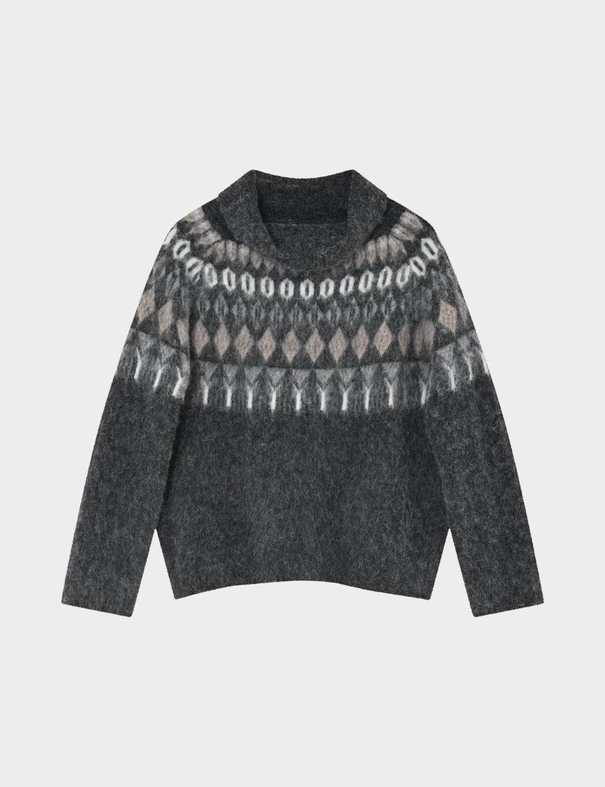 DAY Birger ét Mikkelsen DAYReidar - Cozy Days - Pullover Sweater 18019 Charcoal