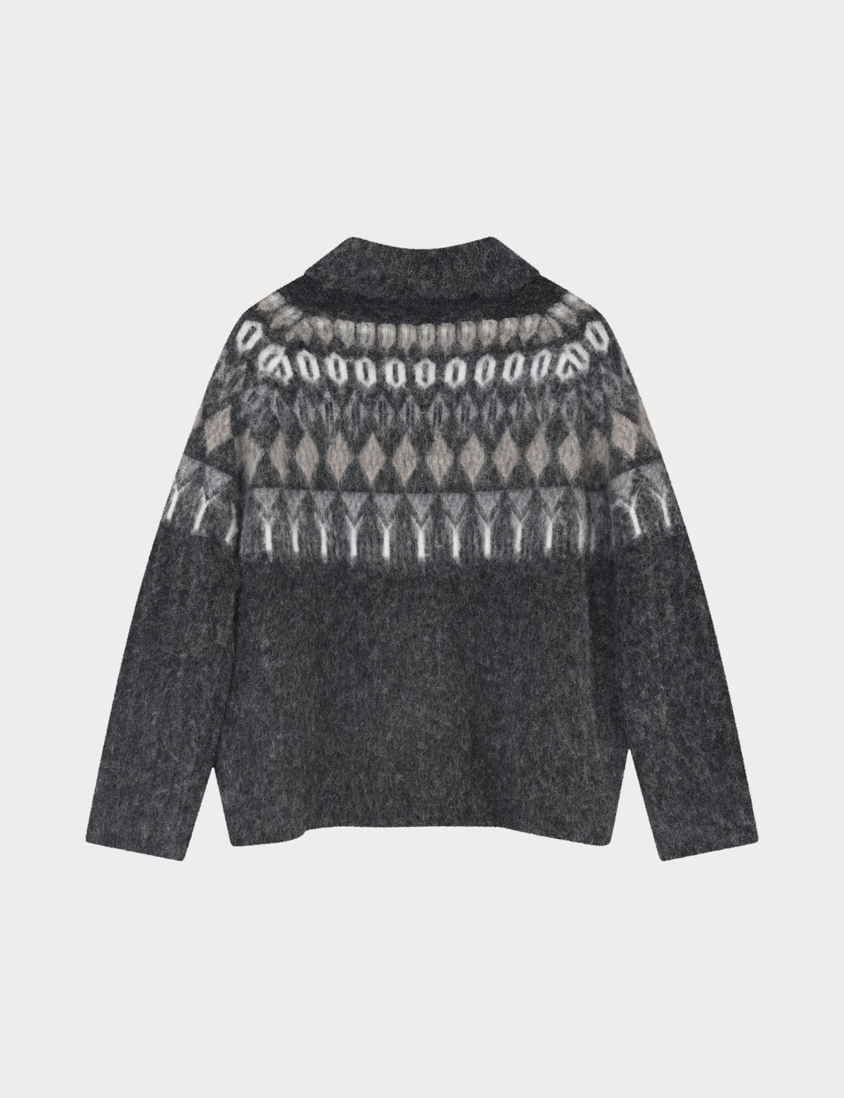 DAY Birger ét Mikkelsen DAYReidar - Cozy Days - Pullover Sweater 18019 Charcoal