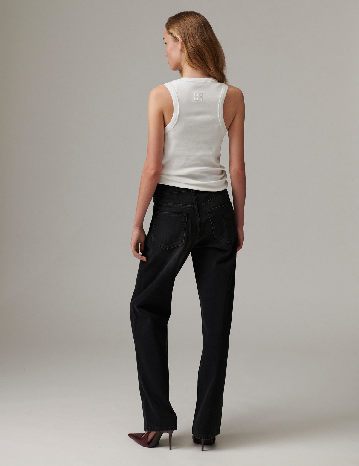 DAY Birger ét Mikkelsen DAYRiven - Soft Denim Structure - Jeans Jeans 12005 Washed Black
