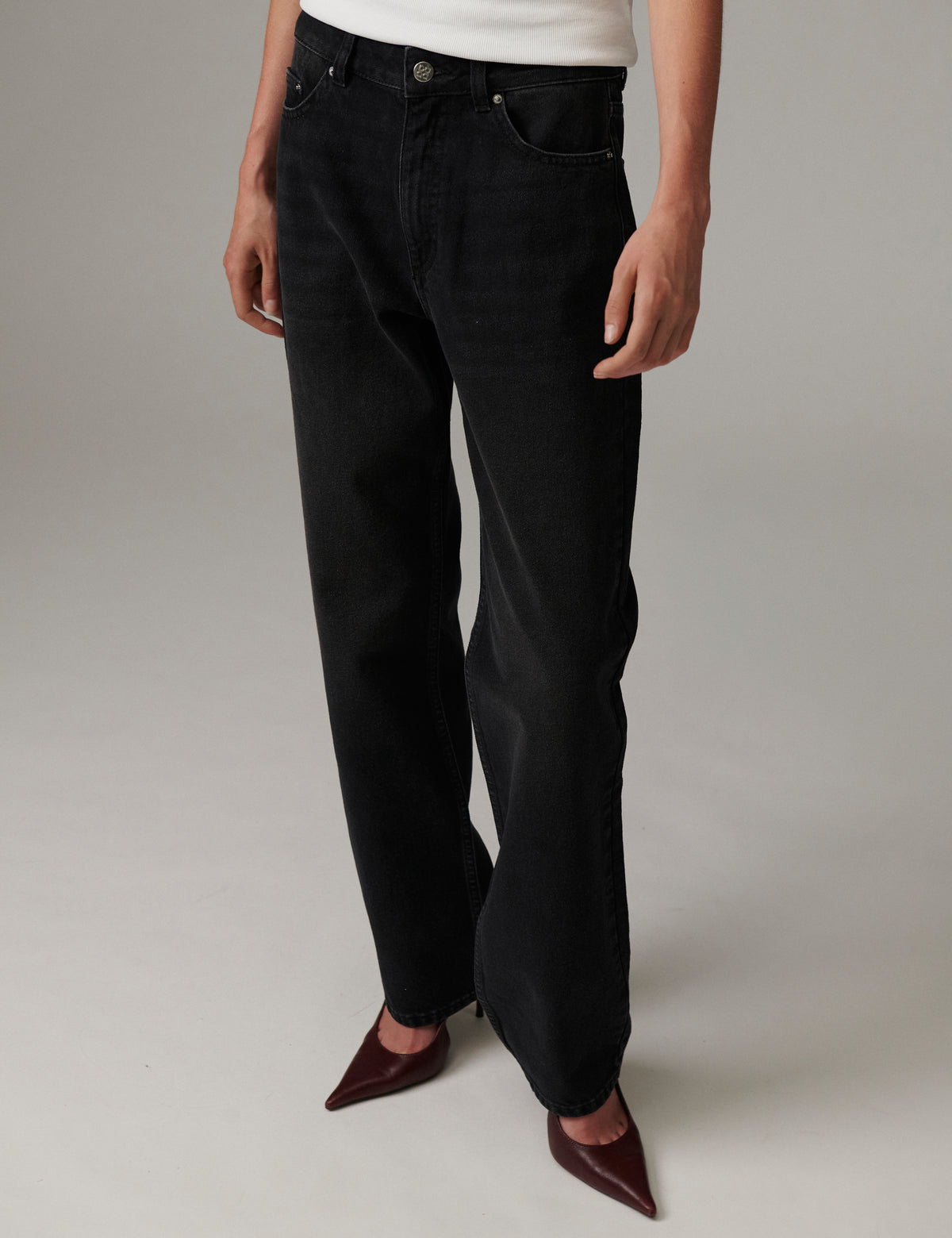 DAY Birger ét Mikkelsen DAYRiven - Soft Denim Structure - Jeans Jeans 12005 Washed Black