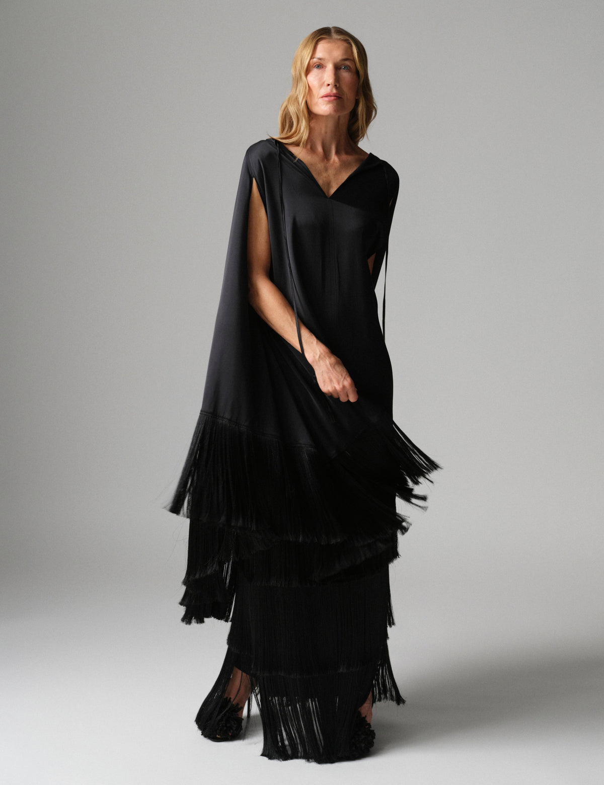DAY Birger ét Mikkelsen DAYSaxon - Fluid Viscose - Kappe Kappe 190303 Black