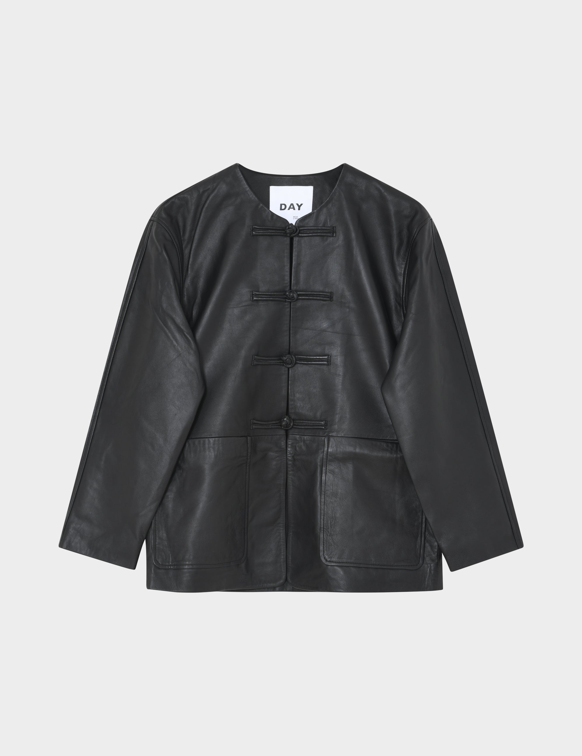 DAY Birger ét Mikkelsen DAYSiaa - Soft Lamb Leather - Jakke Jakke 12000 Black