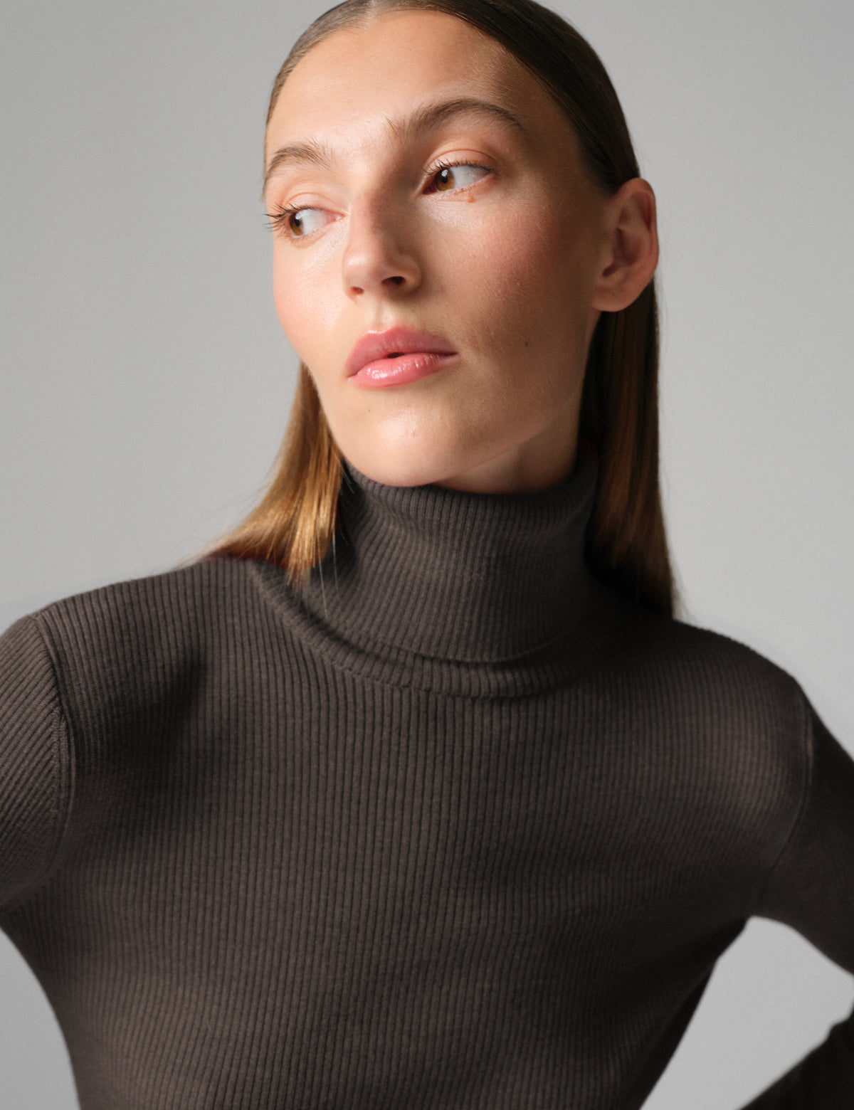 DAY Birger ét Mikkelsen DAYSierra - Daily Elements - Pullover Sweater 191110 CHOCOLATE PLUM
