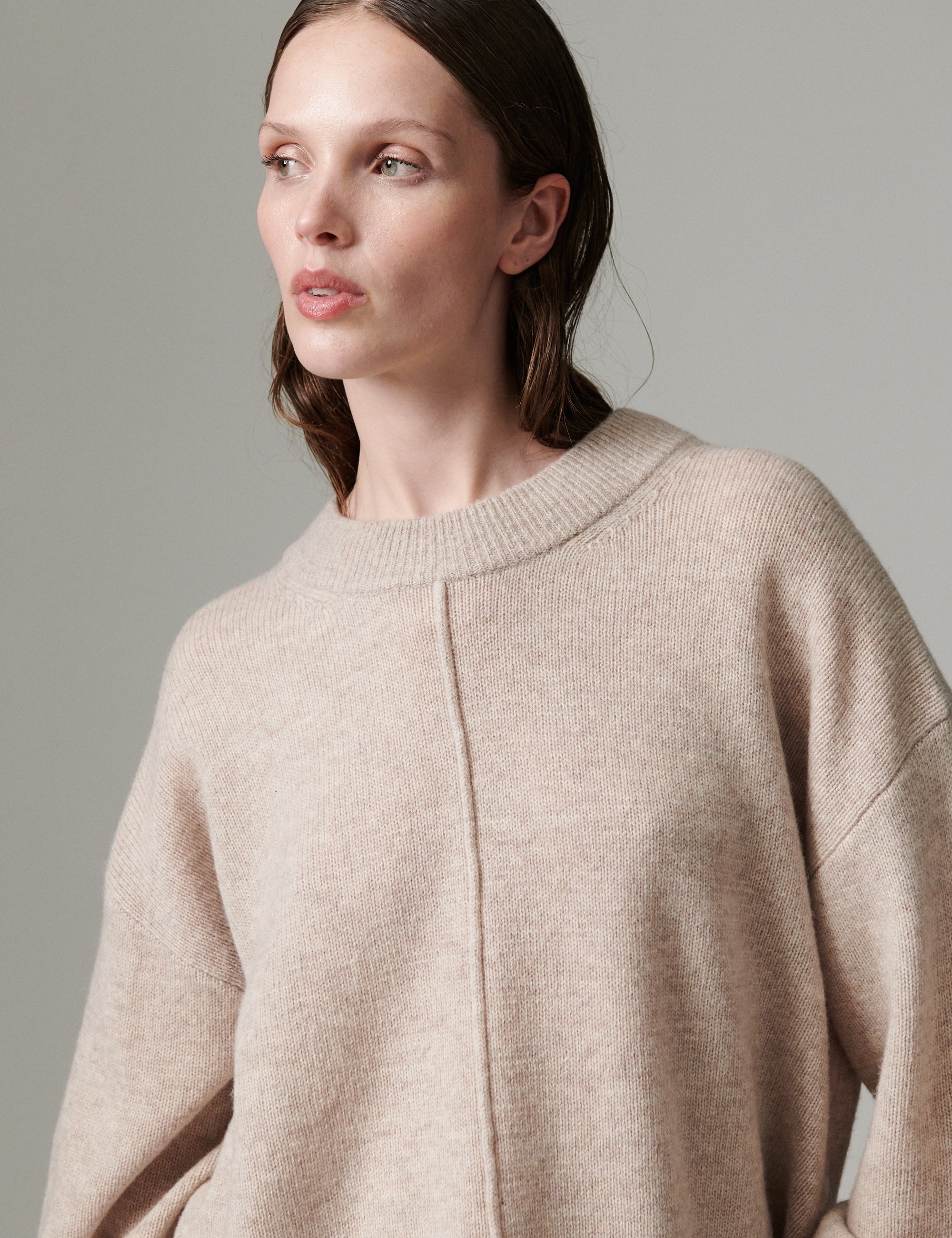 DAY Birger ét Mikkelsen DAYSindi - Soft Lamb - Pullover Sweater 171105 Roasted Cashew