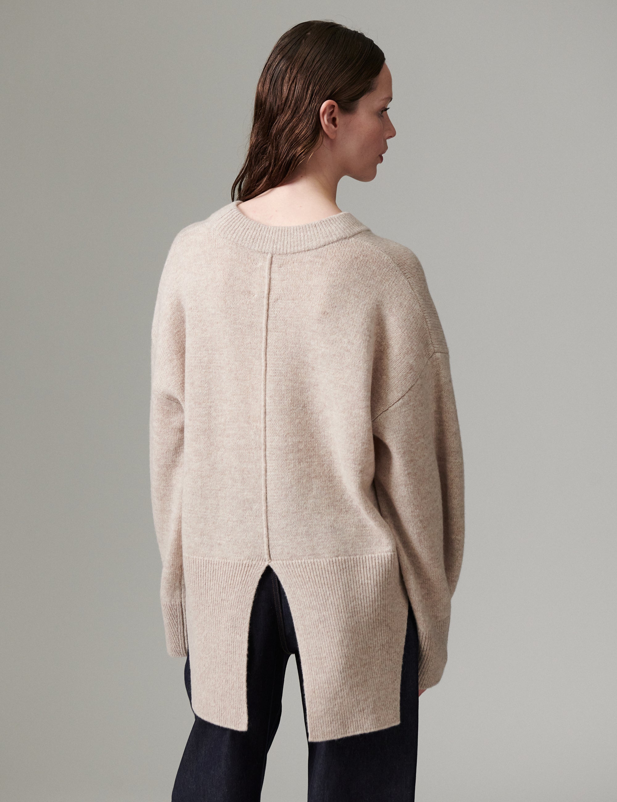 DAY Birger ét Mikkelsen DAYSindi - Soft Lamb - Pullover Sweater 171105 Roasted Cashew