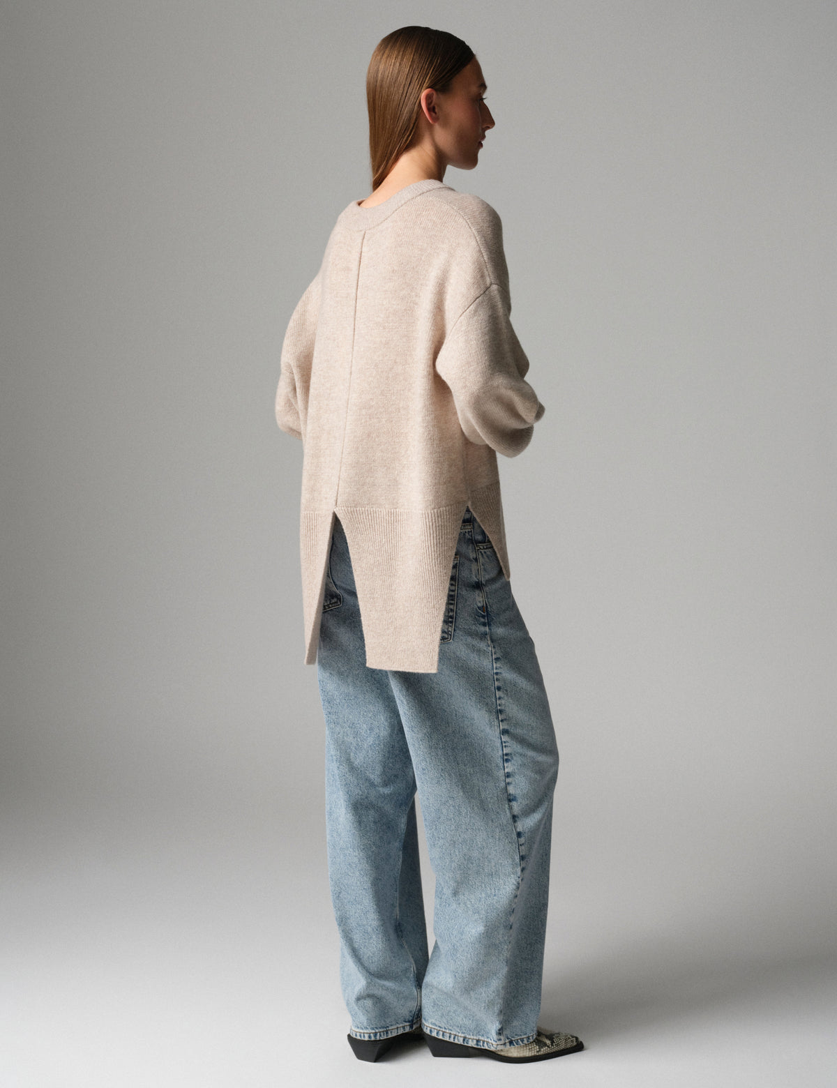 DAY Birger ét Mikkelsen DAYSindi - Soft Lamb - Pullover Sweater 171105 Roasted Cashew