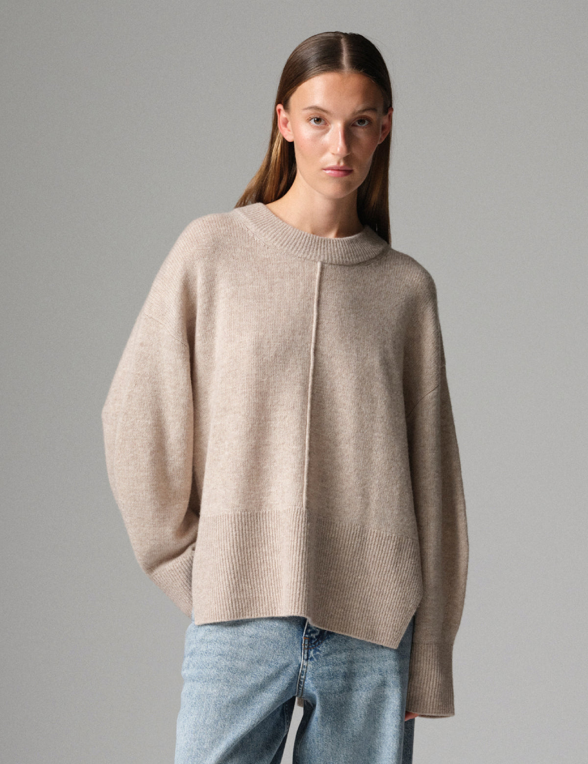 DAY Birger ét Mikkelsen DAYSindi - Soft Lamb - Pullover Sweater 171105 Roasted Cashew