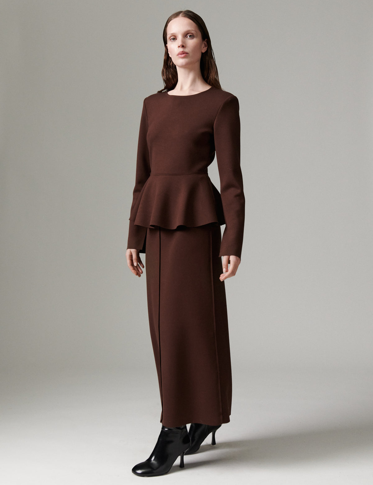 DAY Birger ét Mikkelsen DAYSuzie - Scuba - Nederdel Skirt 190915 Coffee Bean