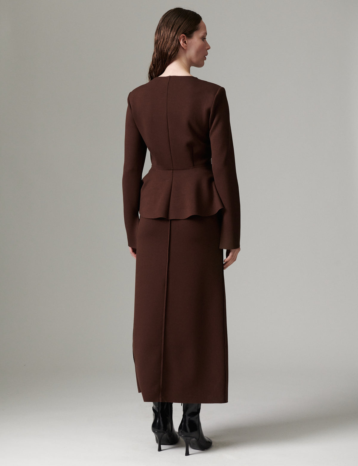 DAY Birger ét Mikkelsen DAYSuzie - Scuba - Nederdel Skirt 190915 Coffee Bean