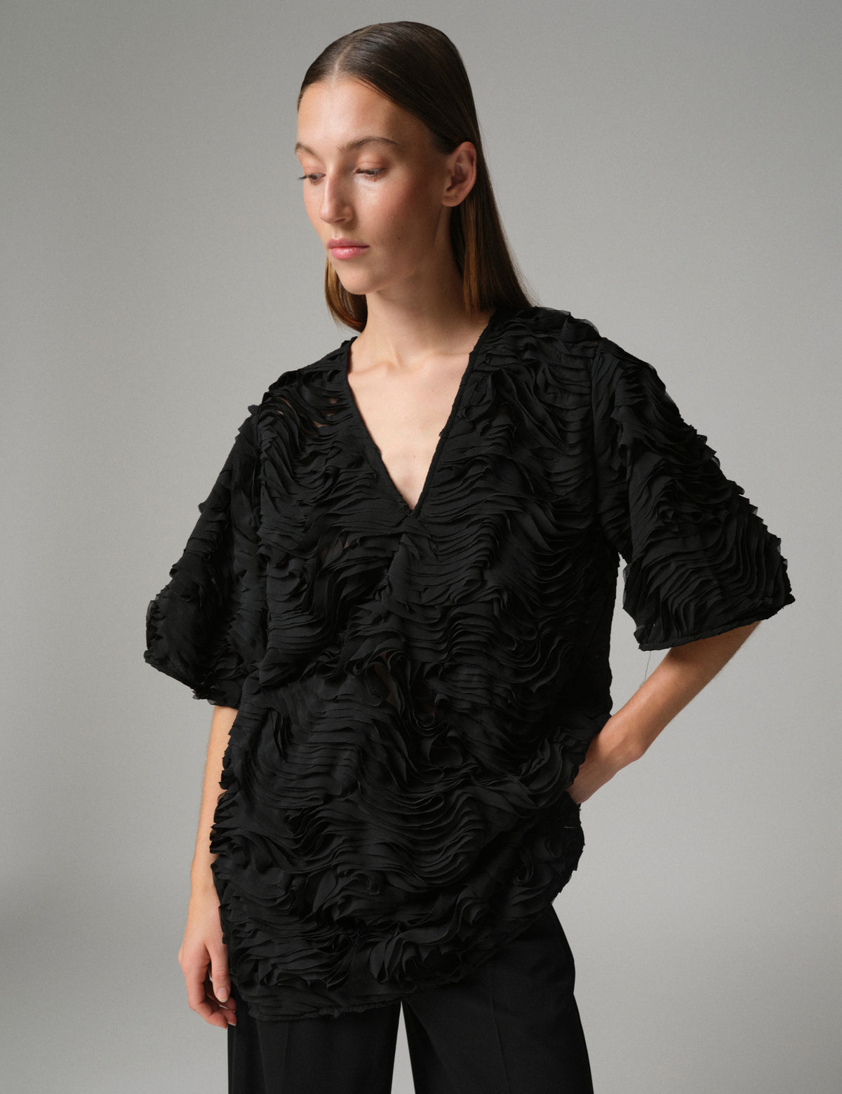 DAY Birger ét Mikkelsen DAYTatia - Ruffled Lacy - Kjole Kjole 190303 Black
