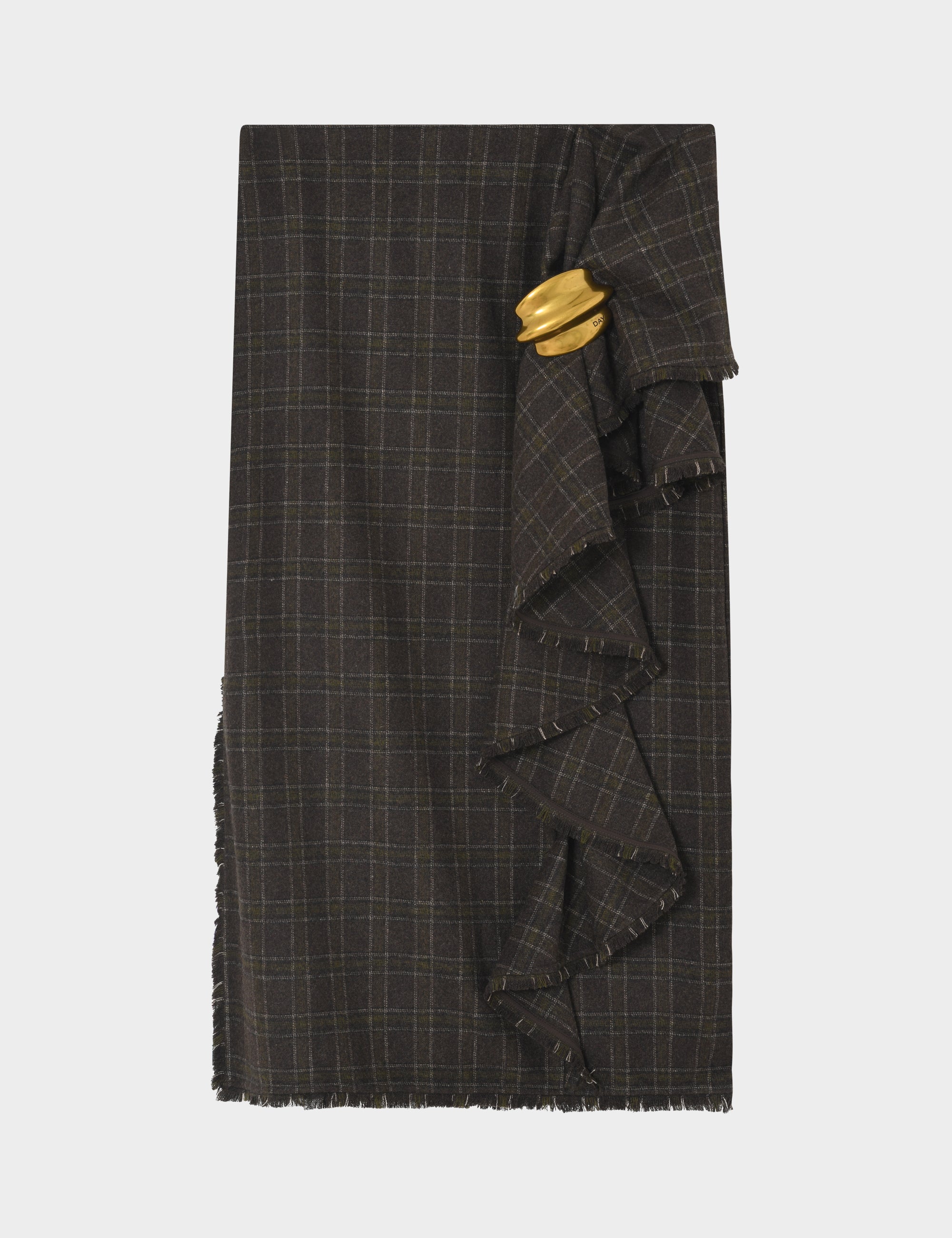 DAY Birger ét Mikkelsen DAYTima - Flanello Skirt 900011 Brown Check
