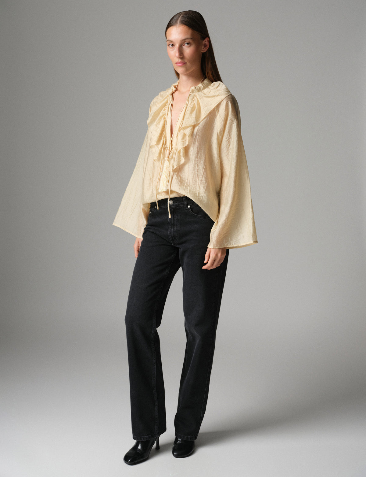 DAY Birger ét Mikkelsen DAYTria - Tencilly - Bluse Bluse 500094 Light Beige