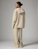DAYVincy - Scuba - Hættetrøje - Beige Melnage
