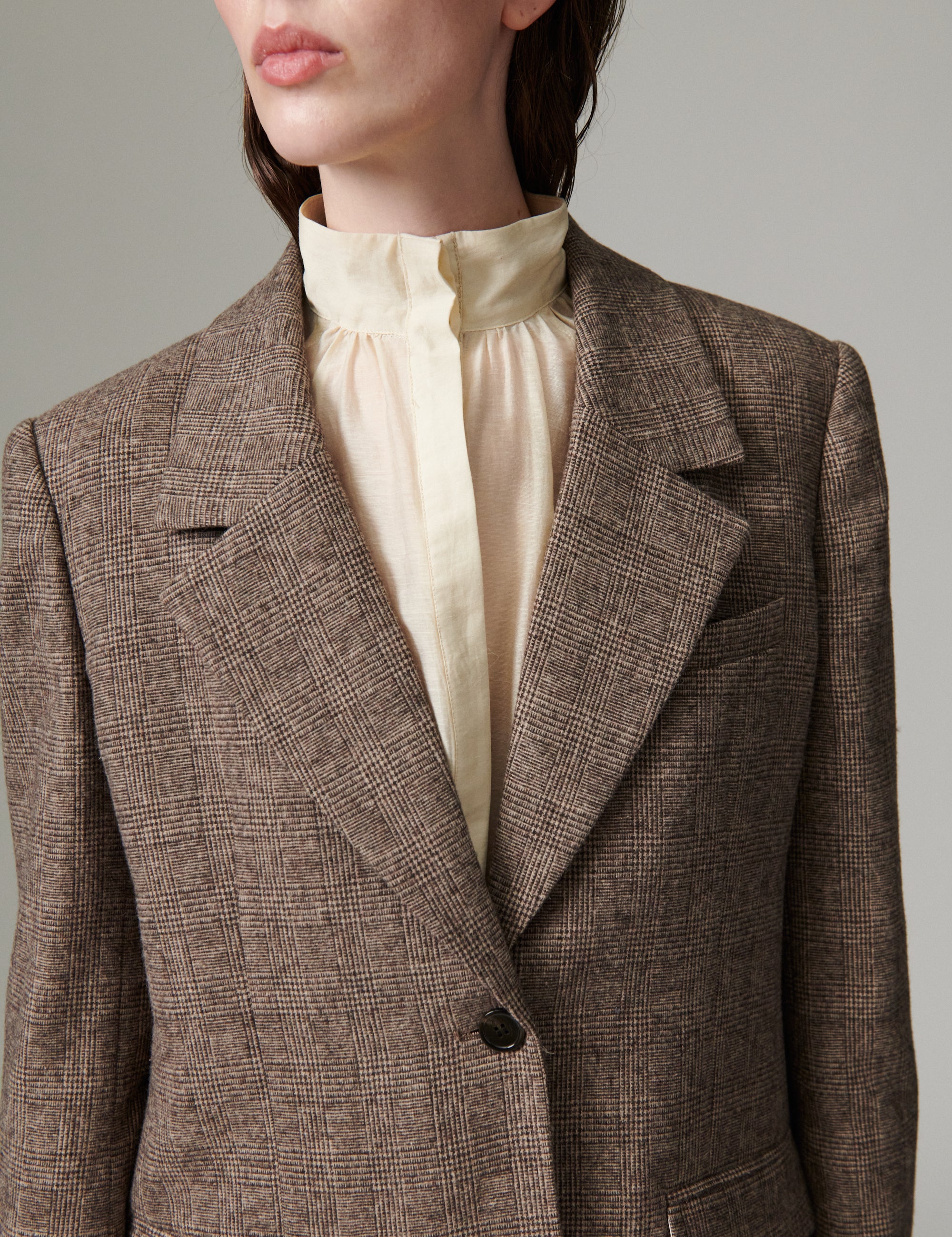 DAY Birger ét Mikkelsen DAYWales - Tartan Blazer 900011 Brown Check
